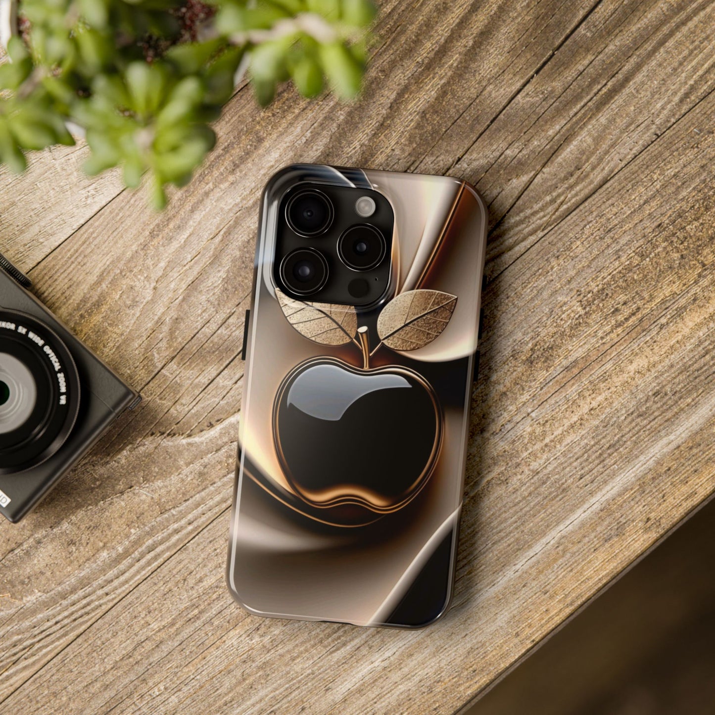 Sleek Apple-Inspired Tough Phone Cases, Stylish Smartphone Protection, Gift for Tech Lovers, Unique Phone Accessories | Iphone case