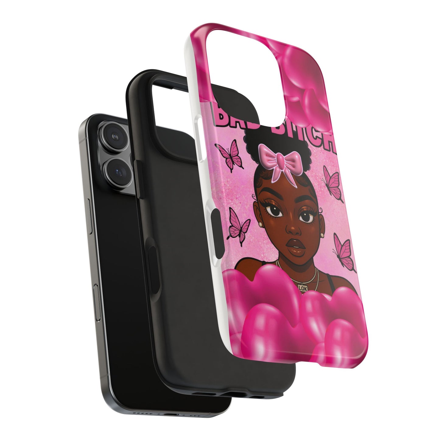 Bad Bitch Tough Phone Case - Stylish Protection for Trendsetters