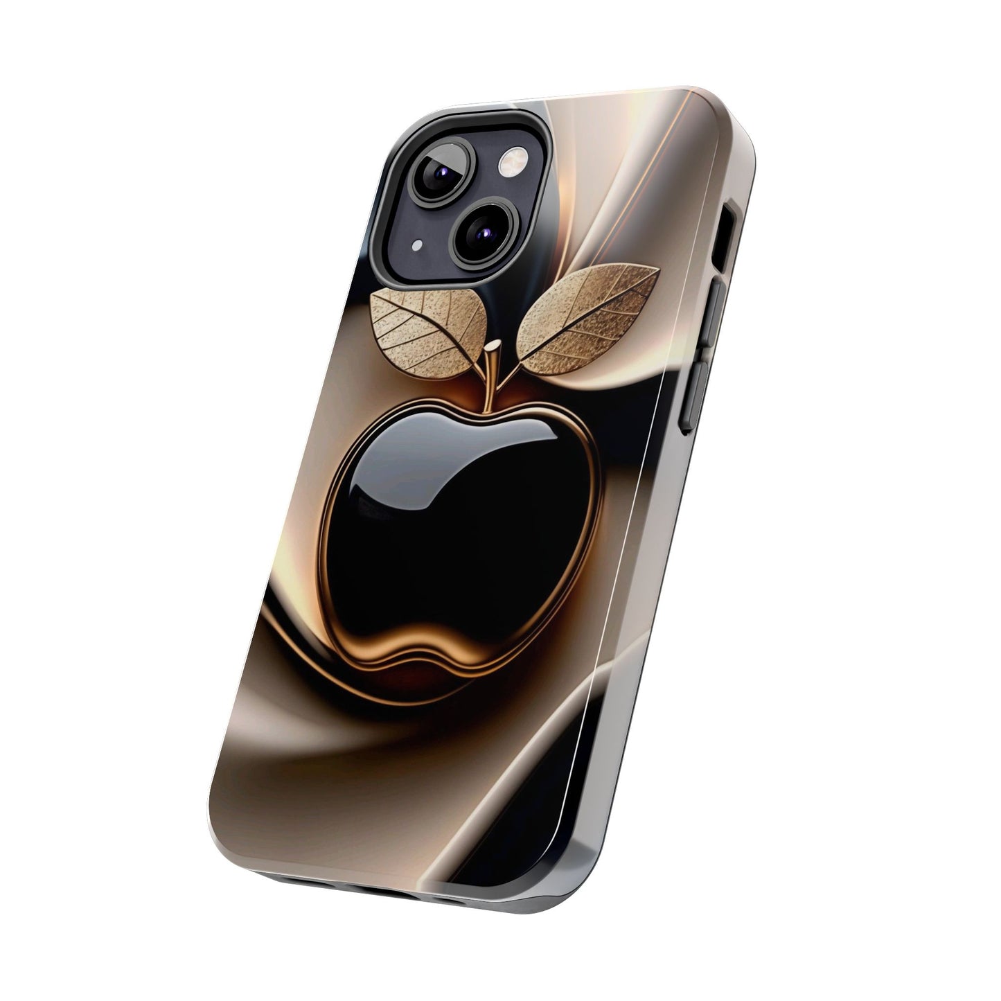 Sleek Apple-Inspired Tough Phone Cases, Stylish Smartphone Protection, Gift for Tech Lovers, Unique Phone Accessories | Iphone case
