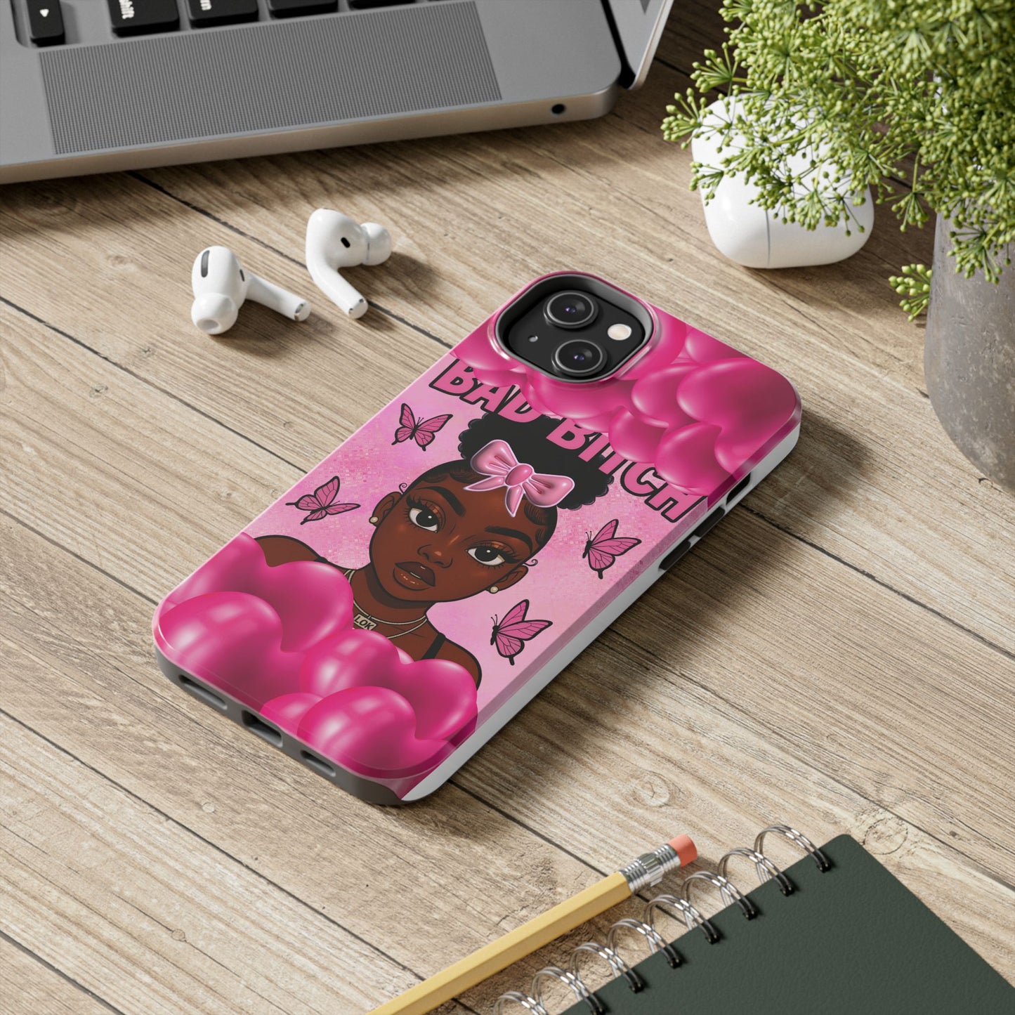 Bad Bitch Tough Phone Case - Stylish Protection for Trendsetters
