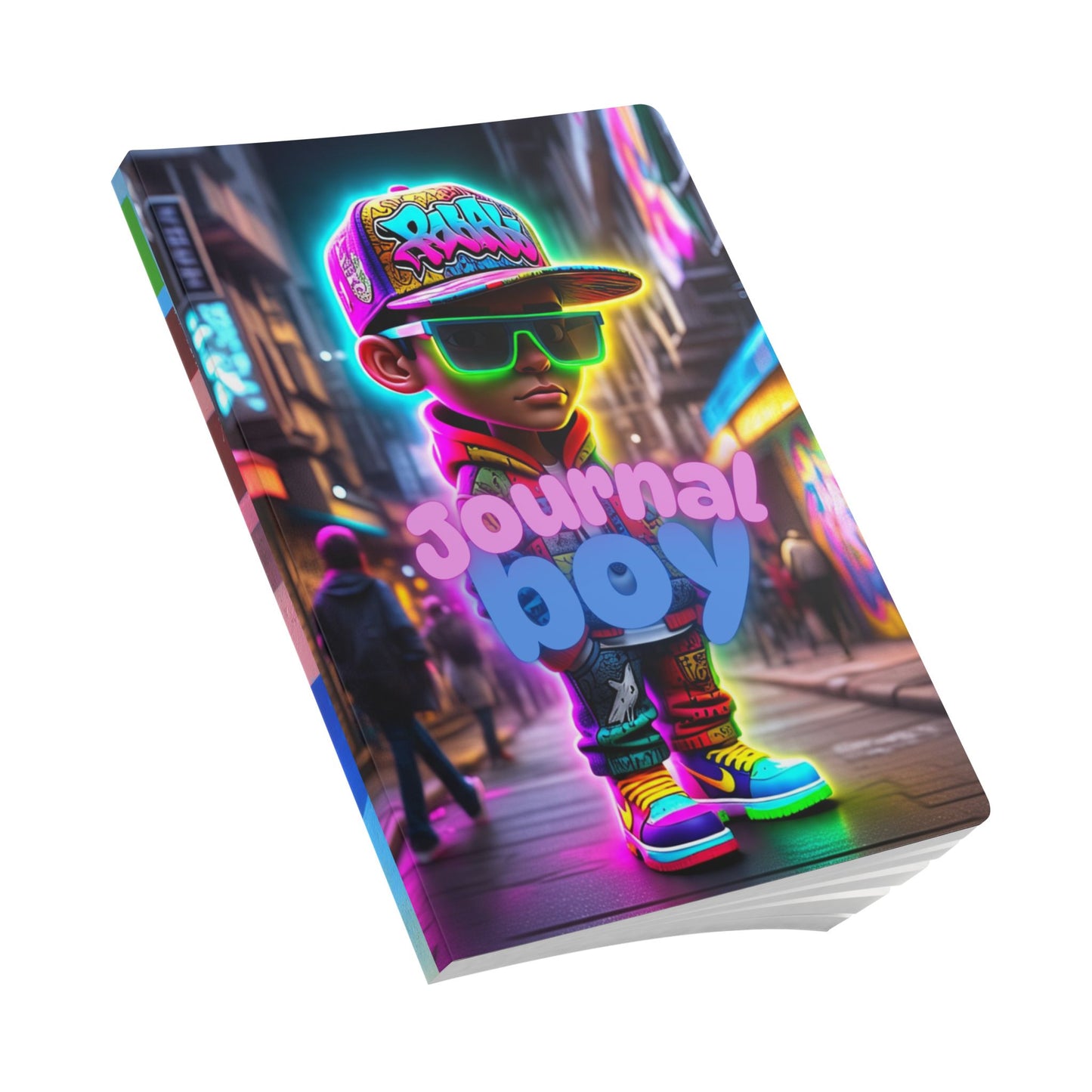 Urban Style Journal Book for Boy - Softcover Journal