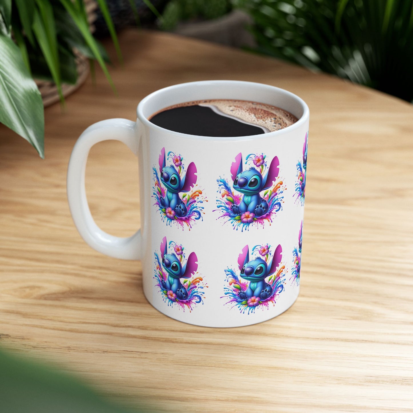 Colorful Stitch Ceramic Mug