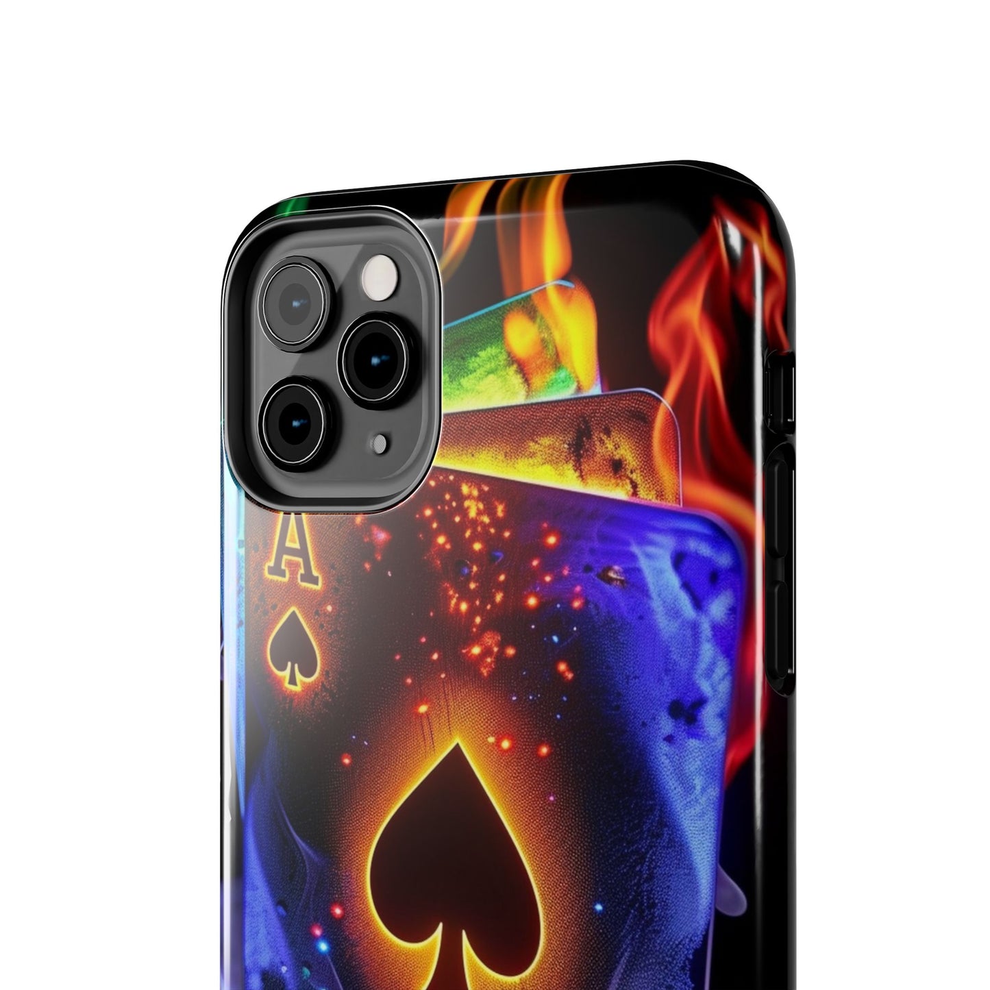 Ace of Spades Tough Phone Cases, Gaming Phone Cover, Gift for Gamers, Protective Case, Stylish Phone Accessory, Unique Phone Case | Iphone case