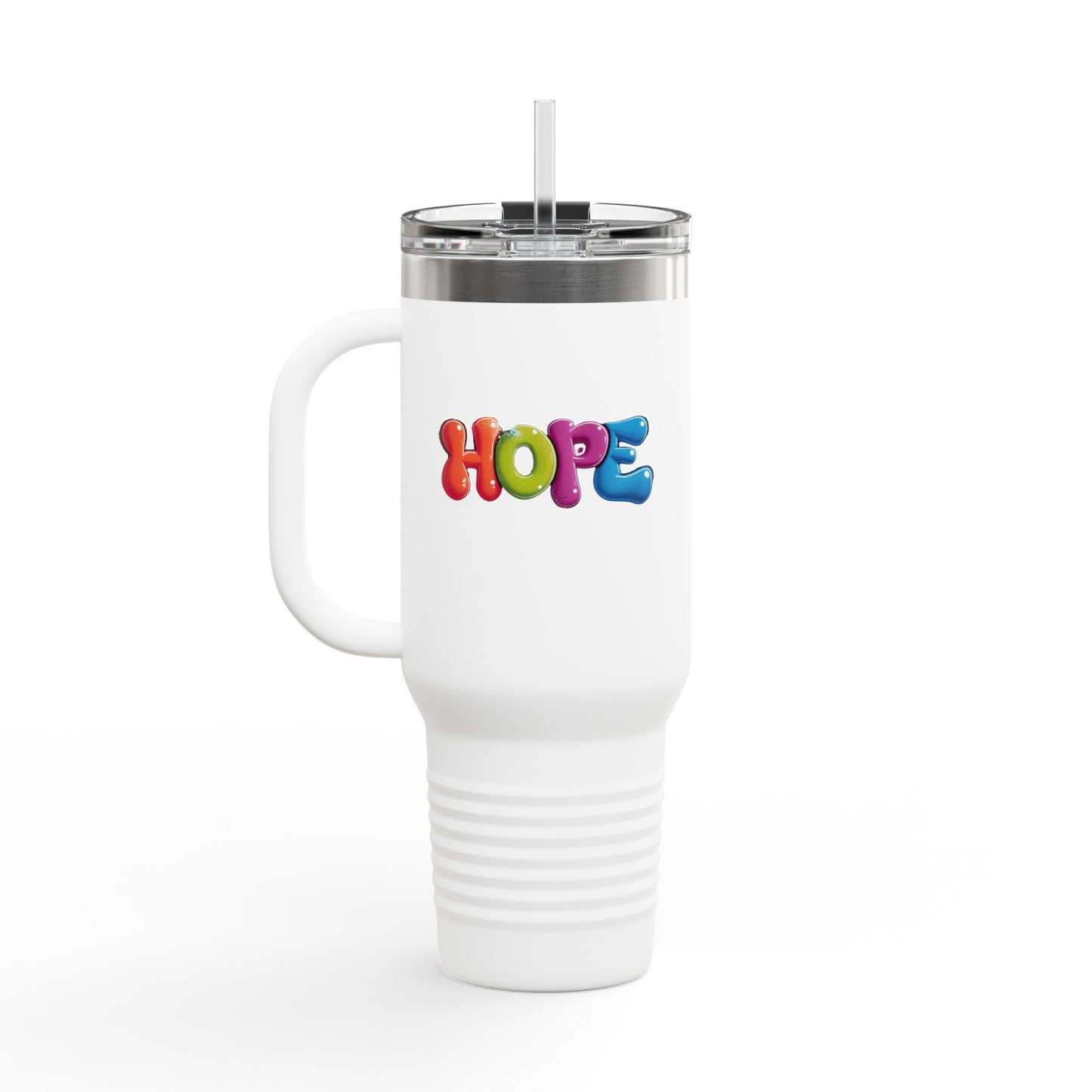 Colorful Hope Insulated Travel Tumbler | 40oz