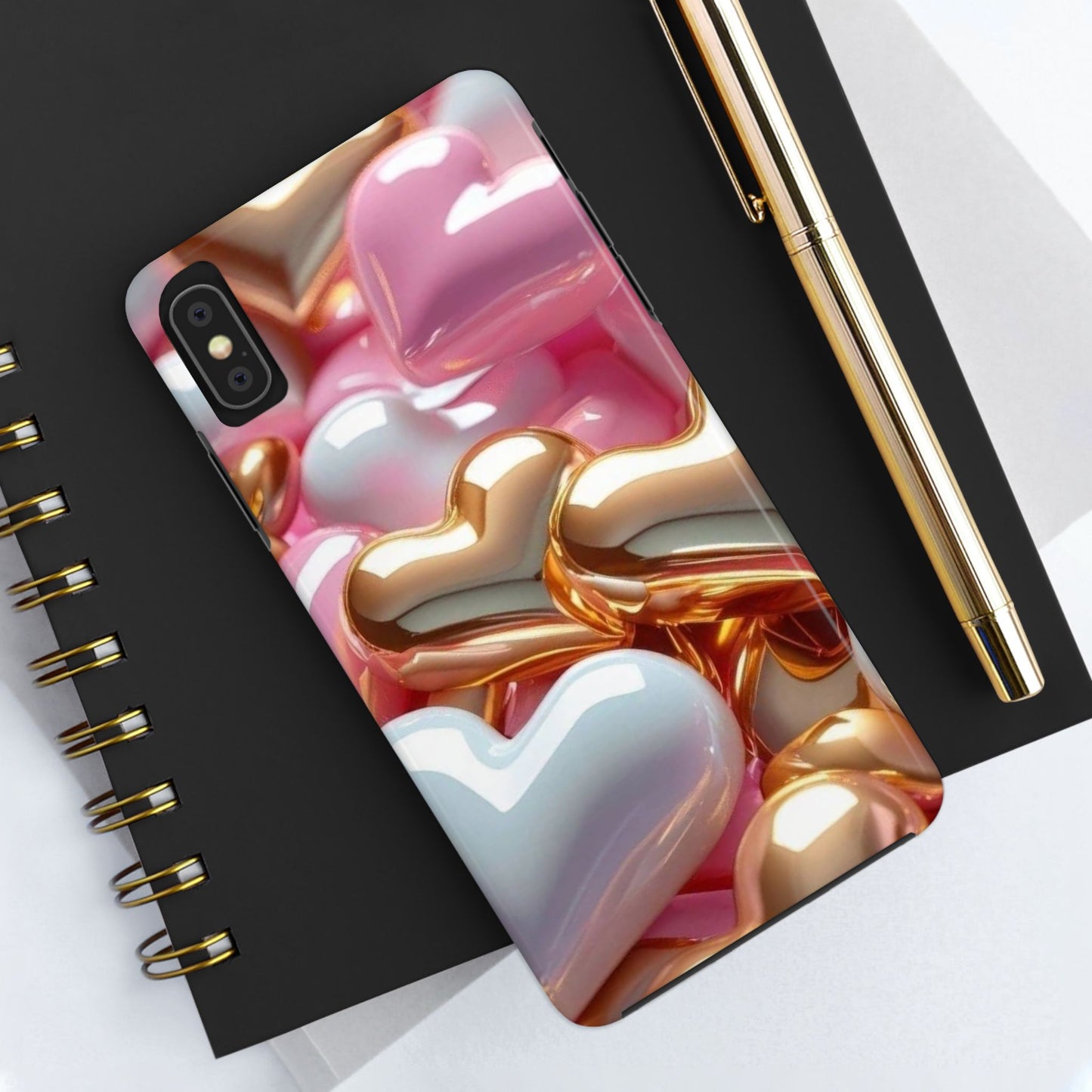Heartfelt Tough Phone Cases - Colorful Protection for Love, Cute Gift for Valentine’s Day, Unique Phone Accessories, Stylish Heart [...]