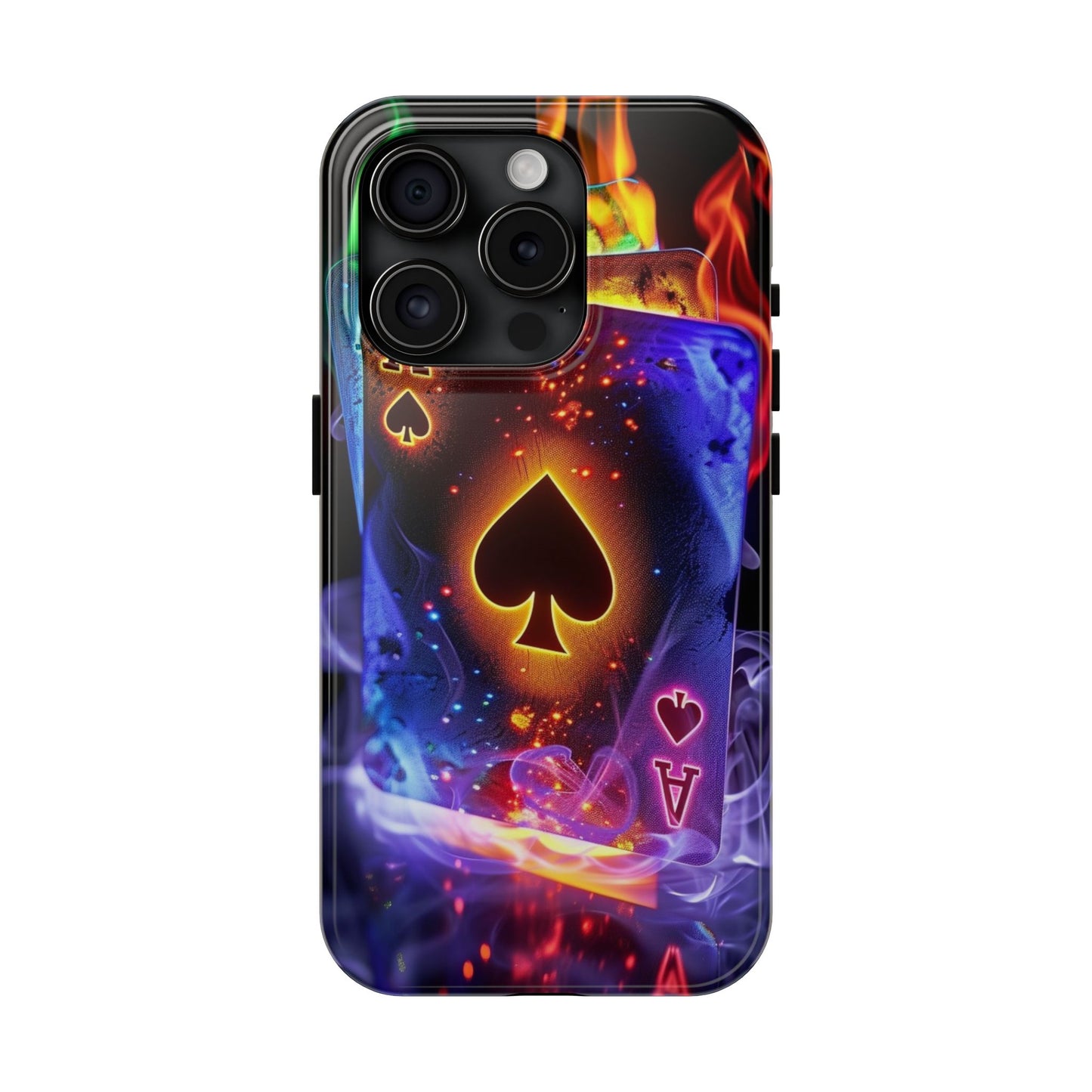 Ace of Spades Tough Phone Cases, Gaming Phone Cover, Gift for Gamers, Protective Case, Stylish Phone Accessory, Unique Phone Case | Iphone case