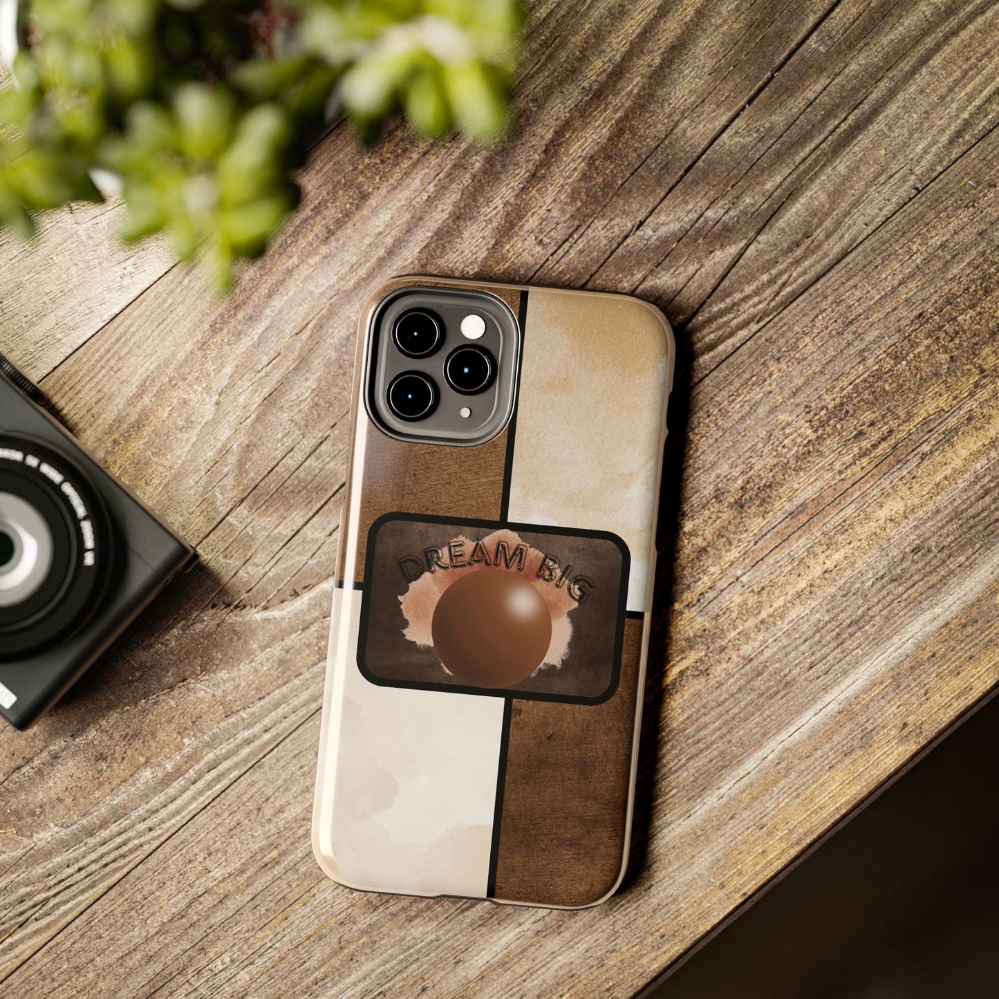 Dream Big Tough Phone Cases, Inspirational Gifts, Motivational Phone Cover, Durable Cases for Daily Use, Unique Phone Accessories