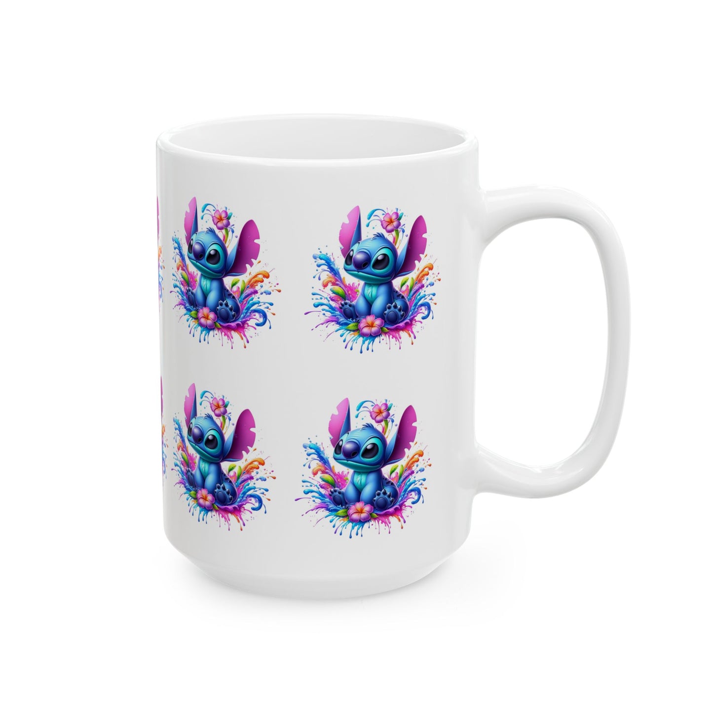 Colorful Stitch Ceramic Mug