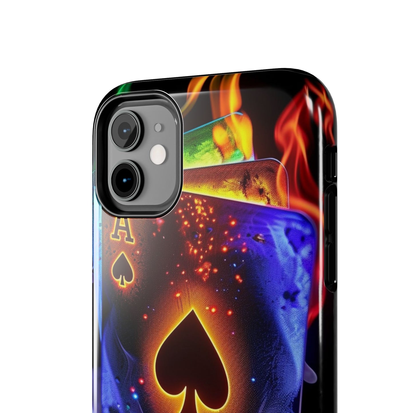 Ace of Spades Tough Phone Cases, Gaming Phone Cover, Gift for Gamers, Protective Case, Stylish Phone Accessory, Unique Phone Case | Iphone case
