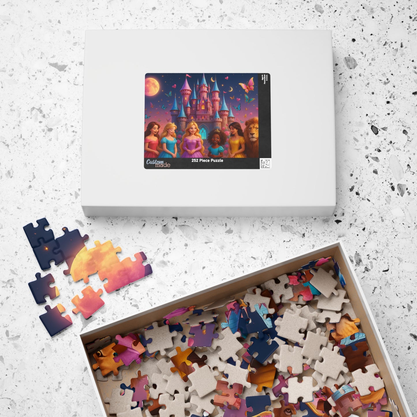 Fairytale-Themed Puzzle - Enchanting 110, 252, 520, 1014-Piece Mystical Castle, Family Fun Activity, Gift for Kids, Puzzle Lovers