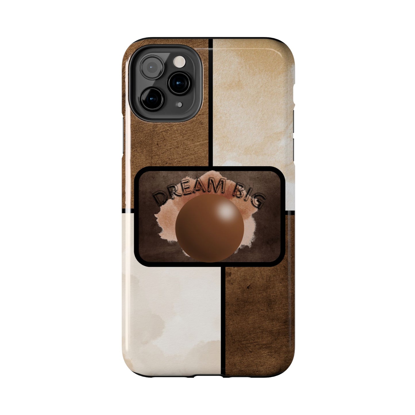 Dream Big Tough Phone Cases, Inspirational Gifts, Motivational Phone Cover, Durable Cases for Daily Use, Unique Phone Accessories