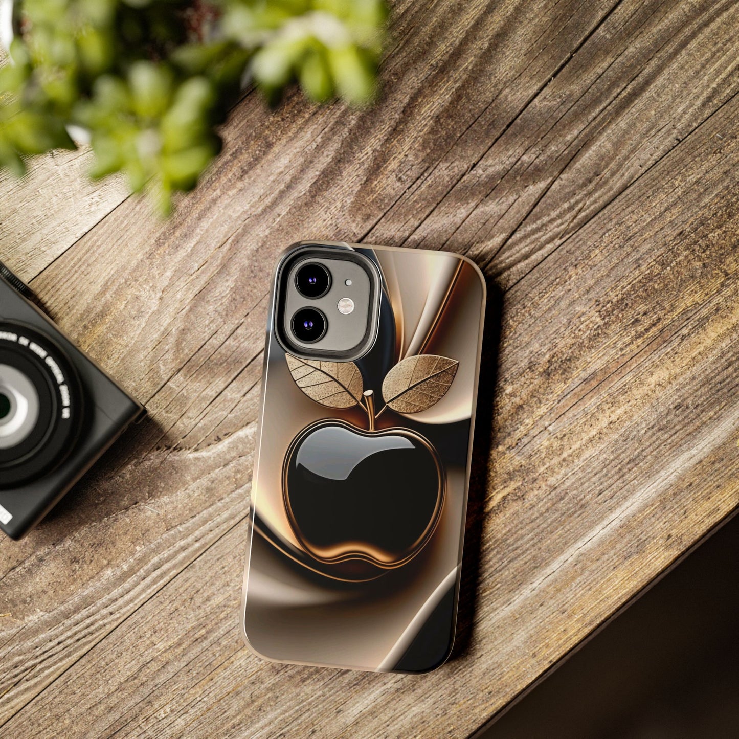Sleek Apple-Inspired Tough Phone Cases, Stylish Smartphone Protection, Gift for Tech Lovers, Unique Phone Accessories | Iphone case
