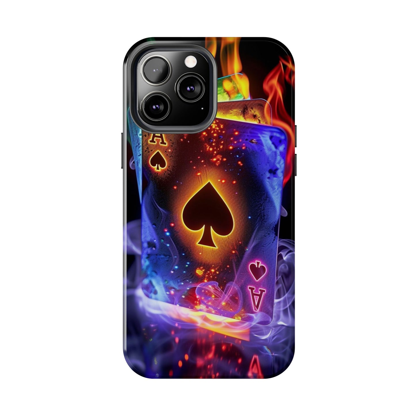 Ace of Spades Tough Phone Cases, Gaming Phone Cover, Gift for Gamers, Protective Case, Stylish Phone Accessory, Unique Phone Case | Iphone case