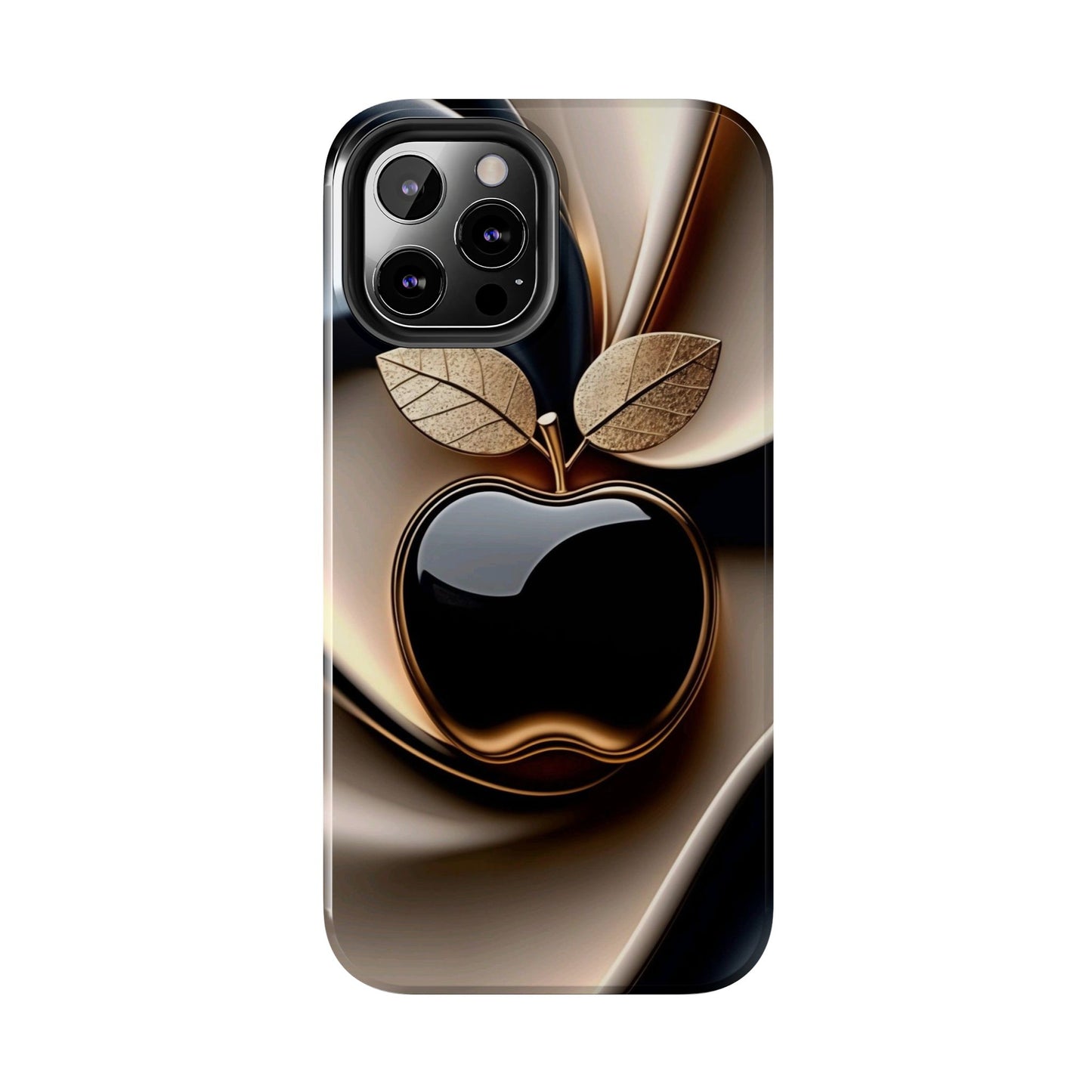 Sleek Apple-Inspired Tough Phone Cases, Stylish Smartphone Protection, Gift for Tech Lovers, Unique Phone Accessories | Iphone case