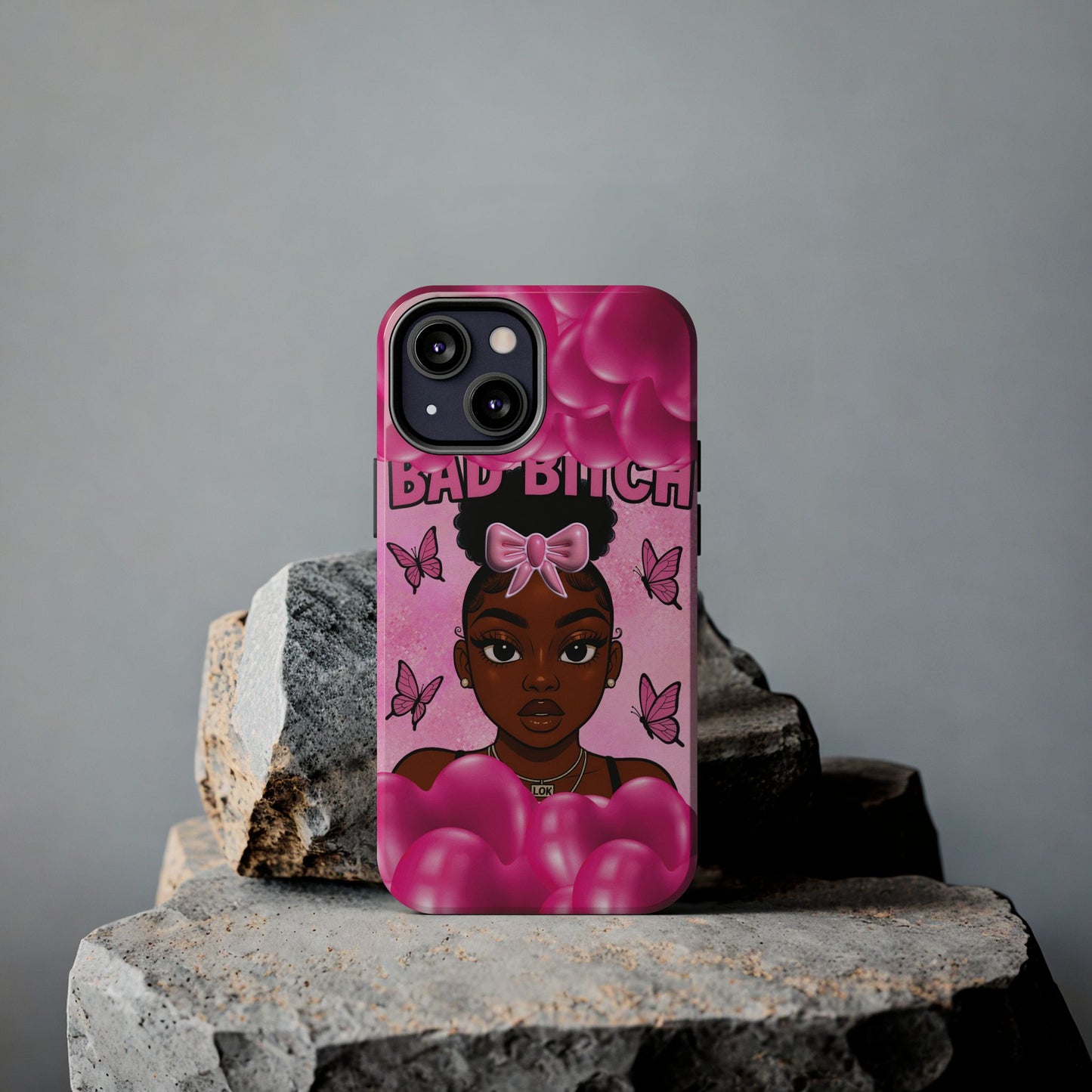Bad Bitch Tough Phone Case - Stylish Protection for Trendsetters