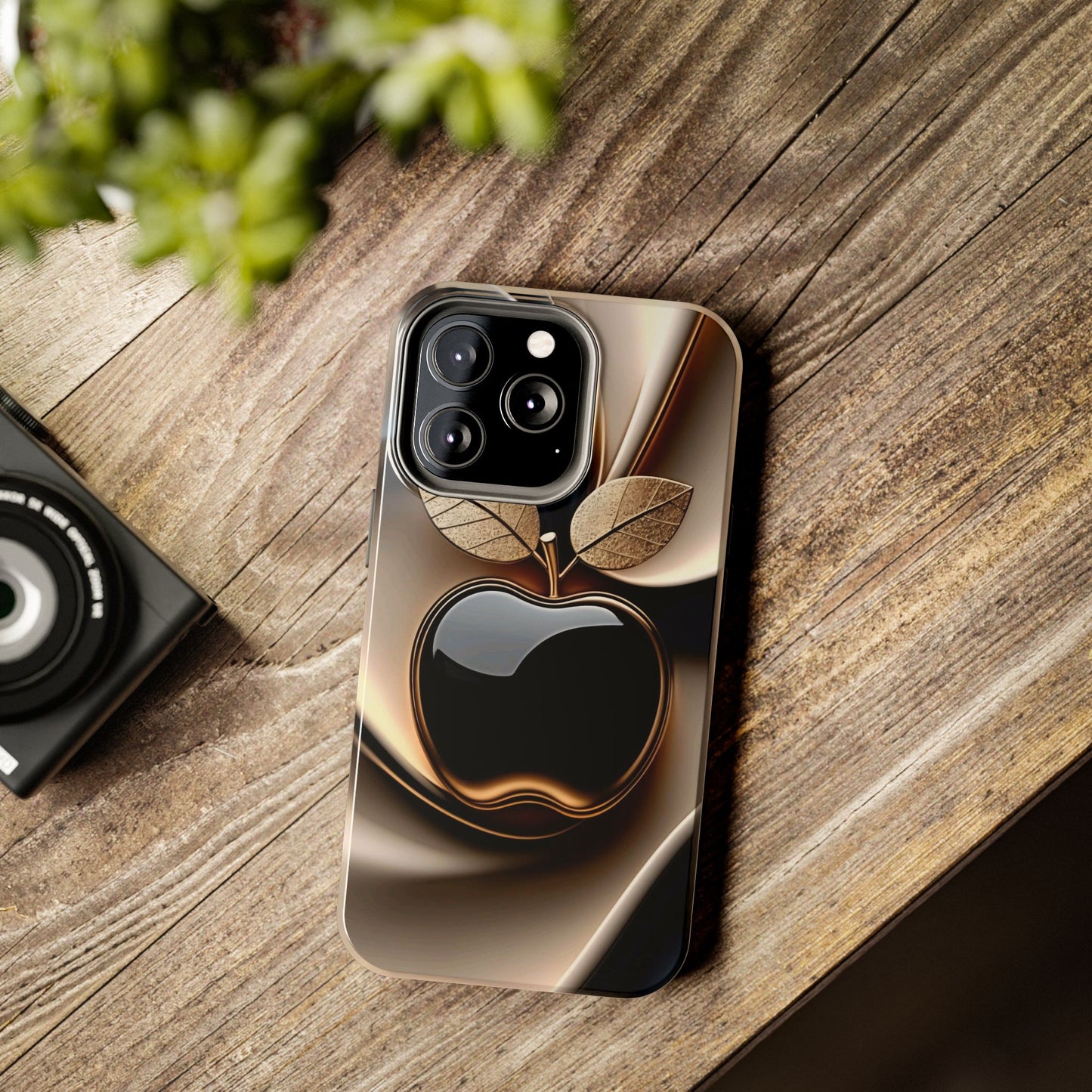 Sleek Apple-Inspired Tough Phone Cases, Stylish Smartphone Protection, Gift for Tech Lovers, Unique Phone Accessories | Iphone case