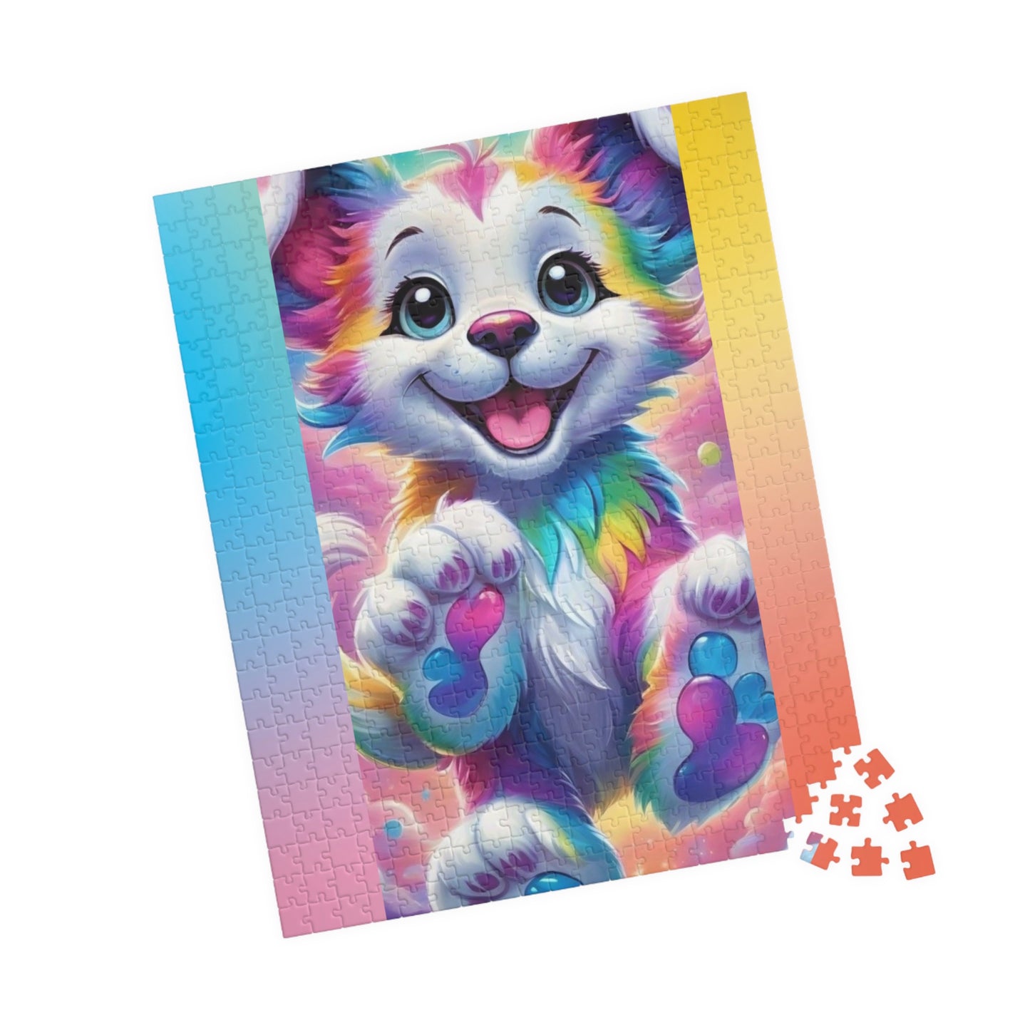 Colorful Animal Puzzle for Kids & Adults, Vibrant Jigsaw Fun, Perfect Gift for Family Game Night, Birthday, Holidays