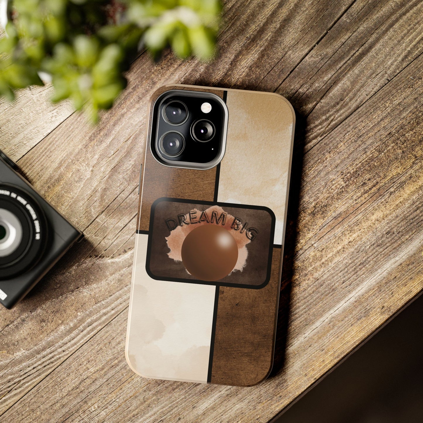 Dream Big Tough Phone Cases, Inspirational Gifts, Motivational Phone Cover, Durable Cases for Daily Use, Unique Phone Accessories