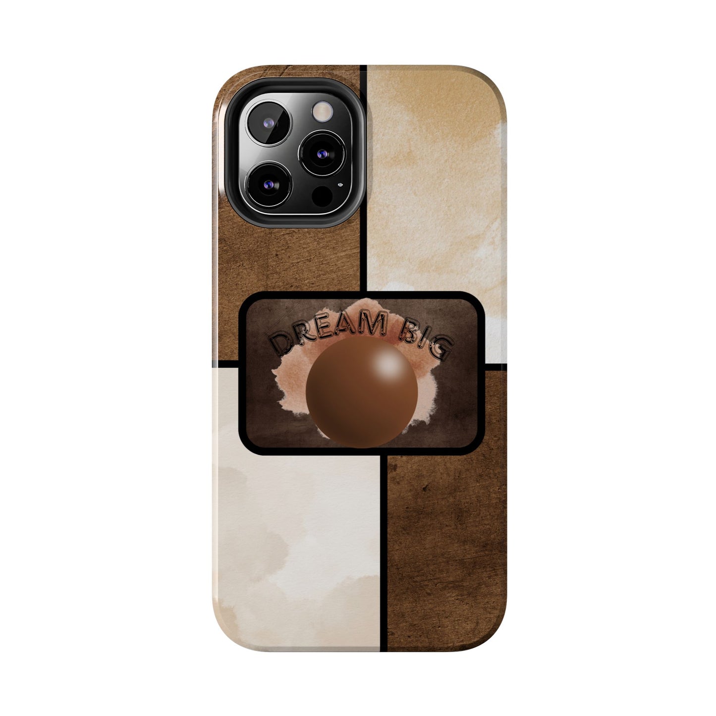 Dream Big Tough Phone Cases, Inspirational Gifts, Motivational Phone Cover, Durable Cases for Daily Use, Unique Phone Accessories
