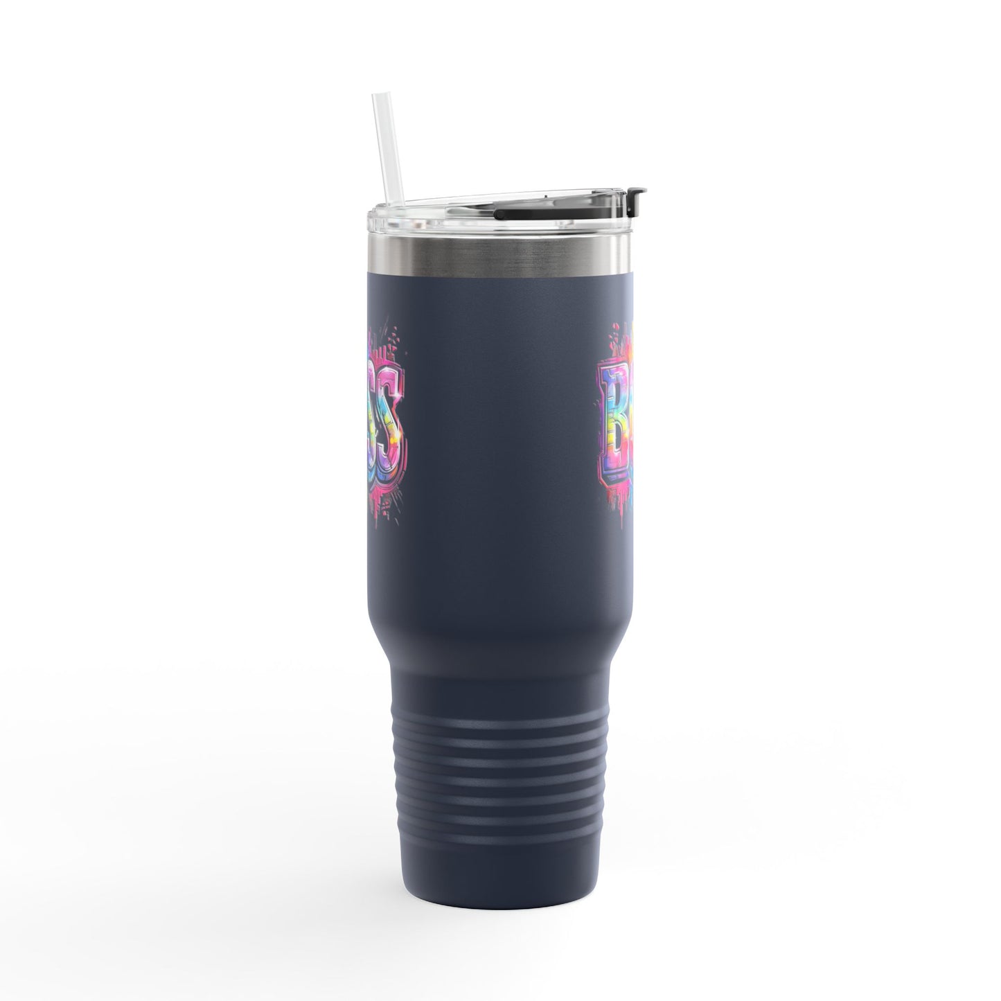 Colorful Boss Insulated Travel Tumbler| 40oz
