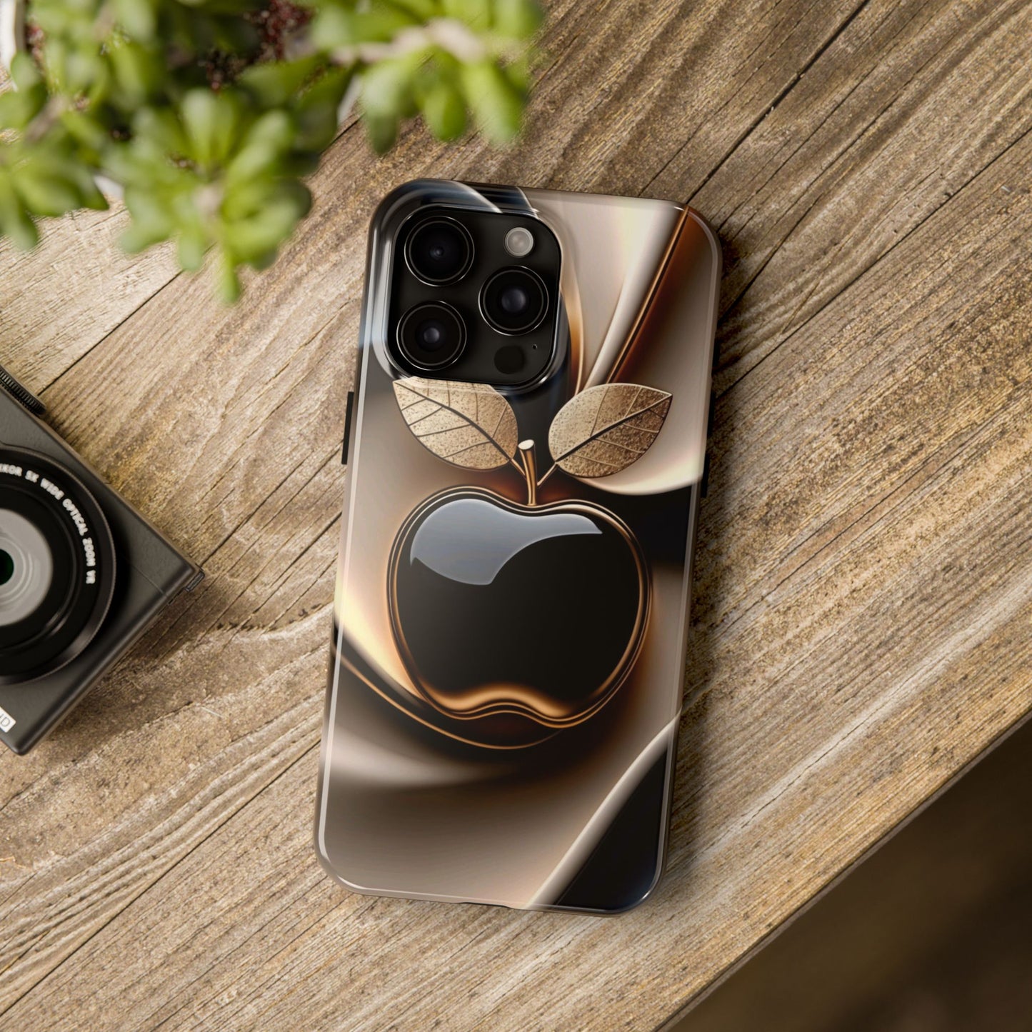 Sleek Apple-Inspired Tough Phone Cases, Stylish Smartphone Protection, Gift for Tech Lovers, Unique Phone Accessories | Iphone case