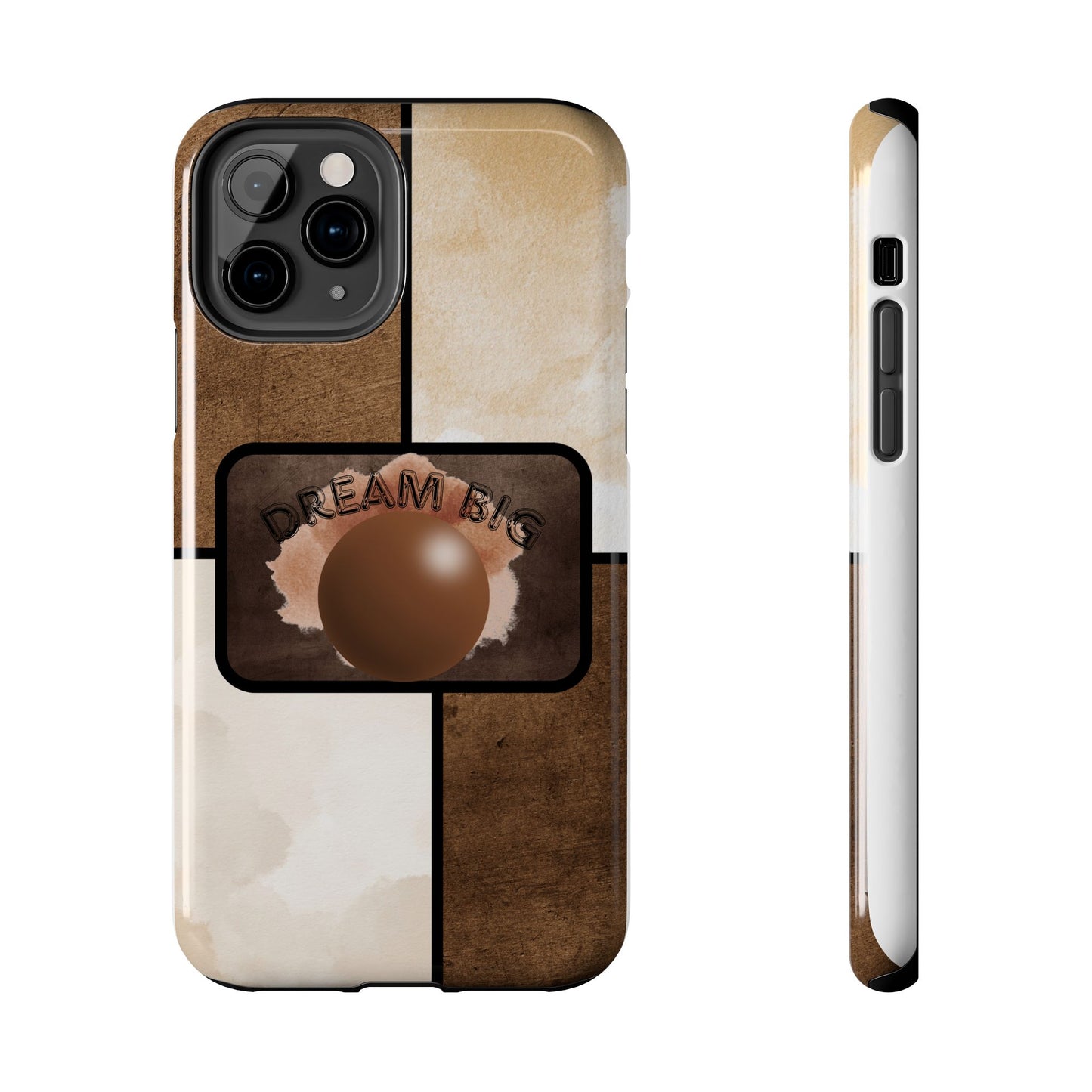 Dream Big Tough Phone Cases, Inspirational Gifts, Motivational Phone Cover, Durable Cases for Daily Use, Unique Phone Accessories
