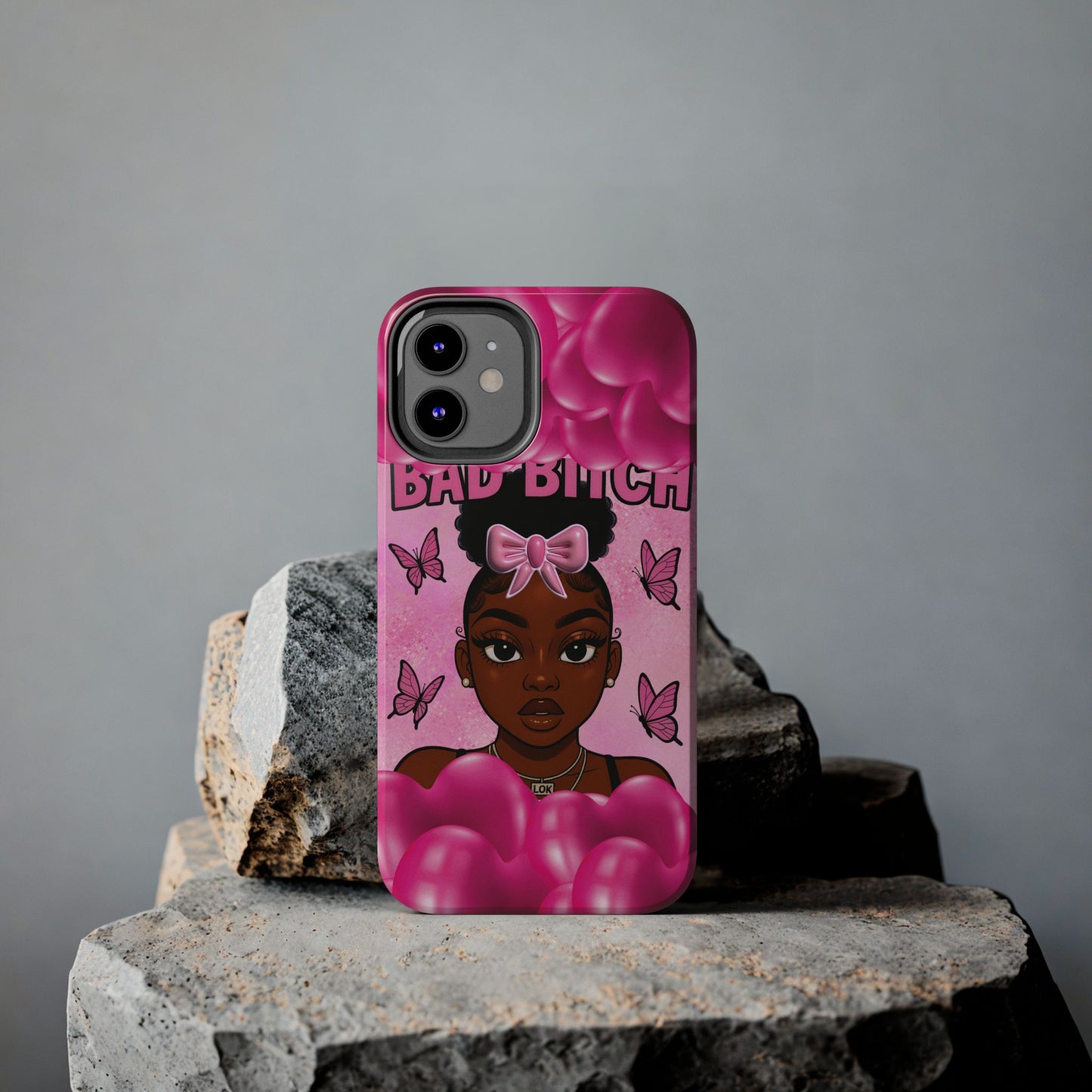 Bad Bitch Tough Phone Case - Stylish Protection for Trendsetters