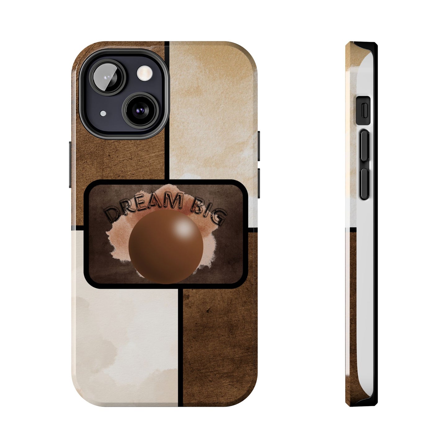 Dream Big Tough Phone Cases, Inspirational Gifts, Motivational Phone Cover, Durable Cases for Daily Use, Unique Phone Accessories