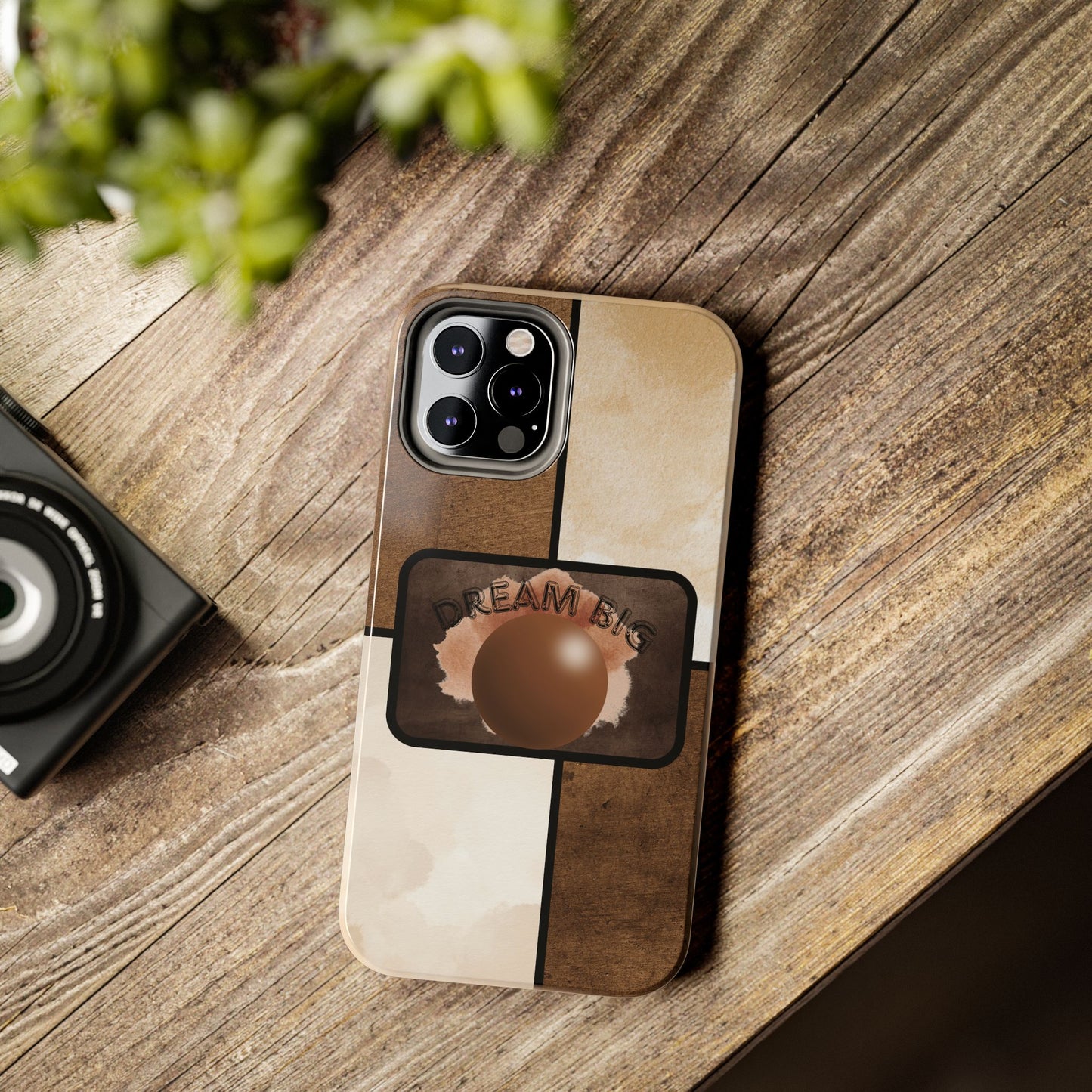 Dream Big Tough Phone Cases, Inspirational Gifts, Motivational Phone Cover, Durable Cases for Daily Use, Unique Phone Accessories