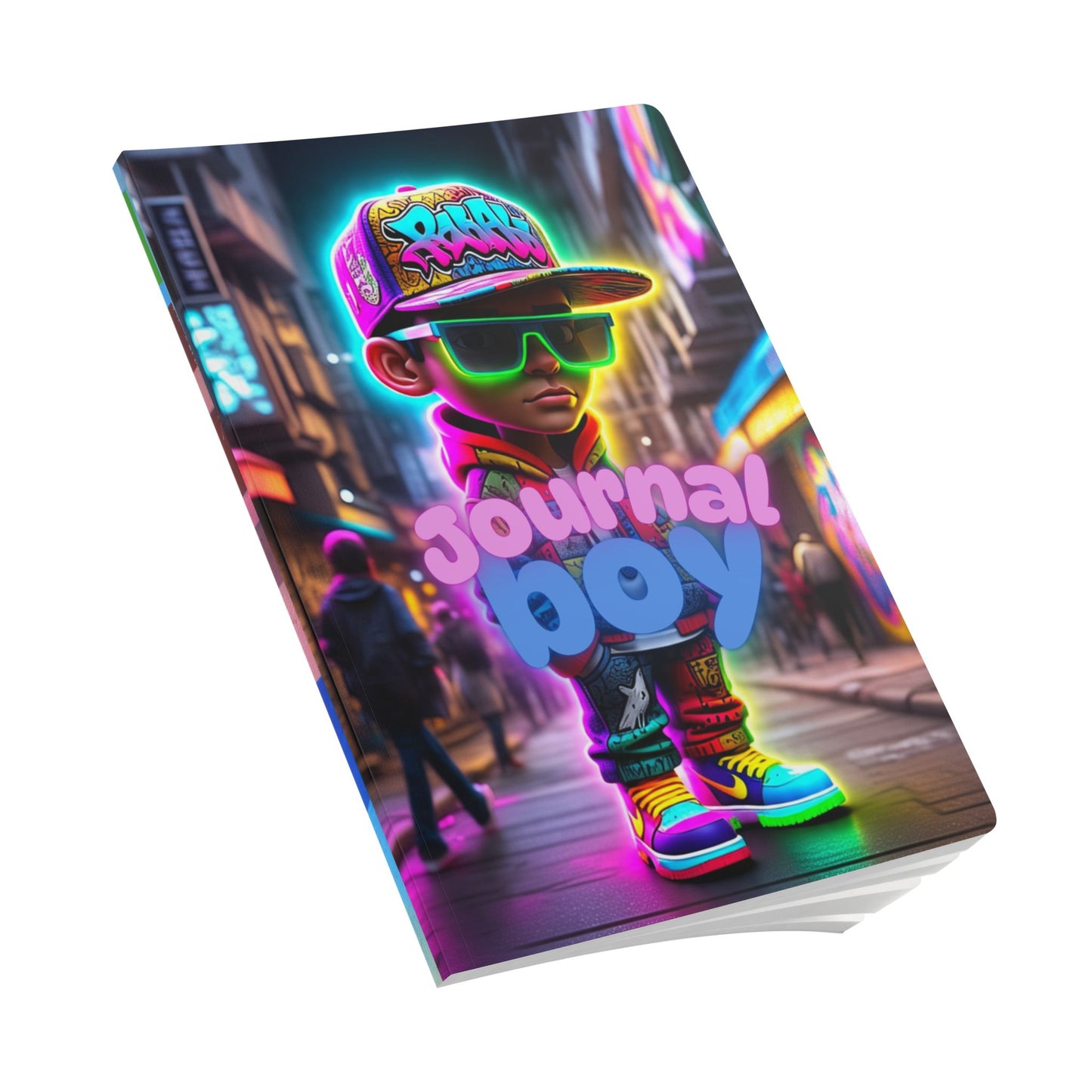 Urban Style Journal Book for Boy - Softcover Journal