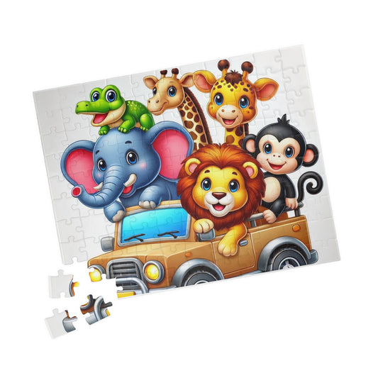 Animal Adventure Puzzle - Fun for Kids, Family Game Night, Educational Play, Ideal Gift for Birthdays, Christmas