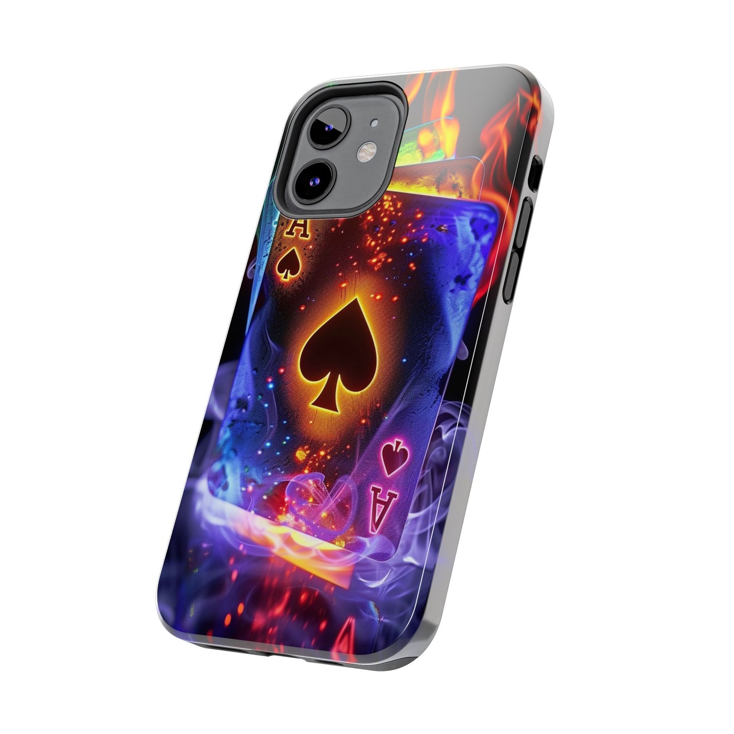 Ace of Spades Tough Phone Cases, Gaming Phone Cover, Gift for Gamers, Protective Case, Stylish Phone Accessory, Unique Phone Case | Iphone case