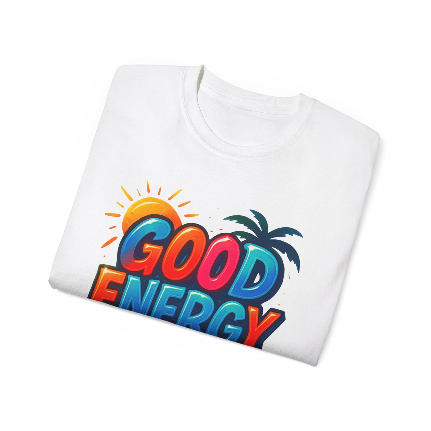 Tropical Vibes Tee - Good Energy Drip T-shirt