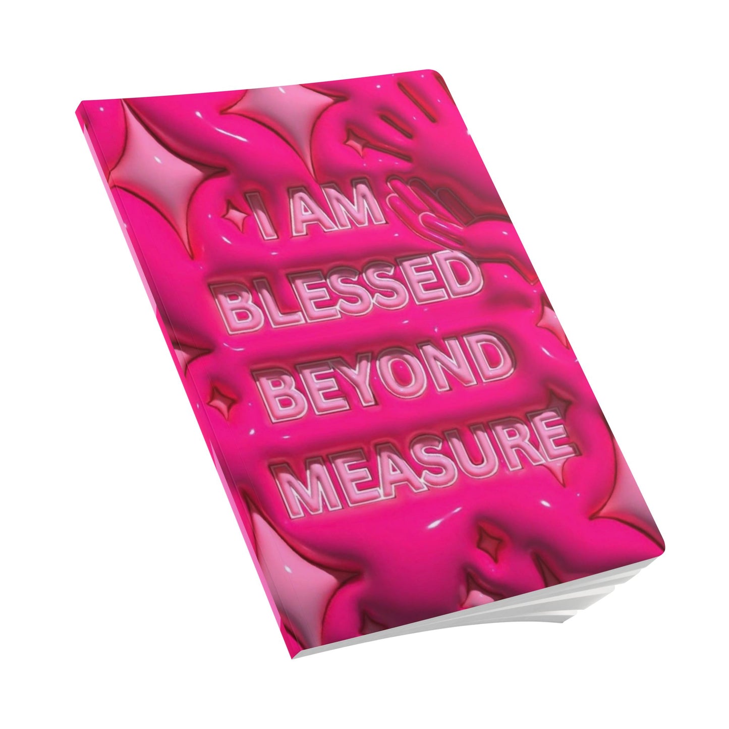 Blessed Beyond Measure Softcover Journal | Inspirational Notebook, Gratitude Journal, Gift for Her, Self-Care Essentials, Motivational Diary