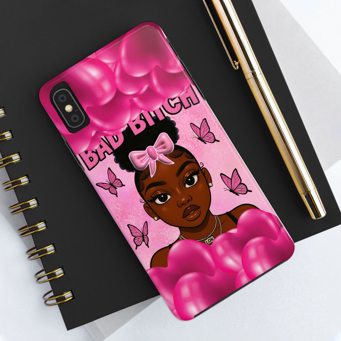 Bad Bitch Tough Phone Case - Stylish Protection for Trendsetters