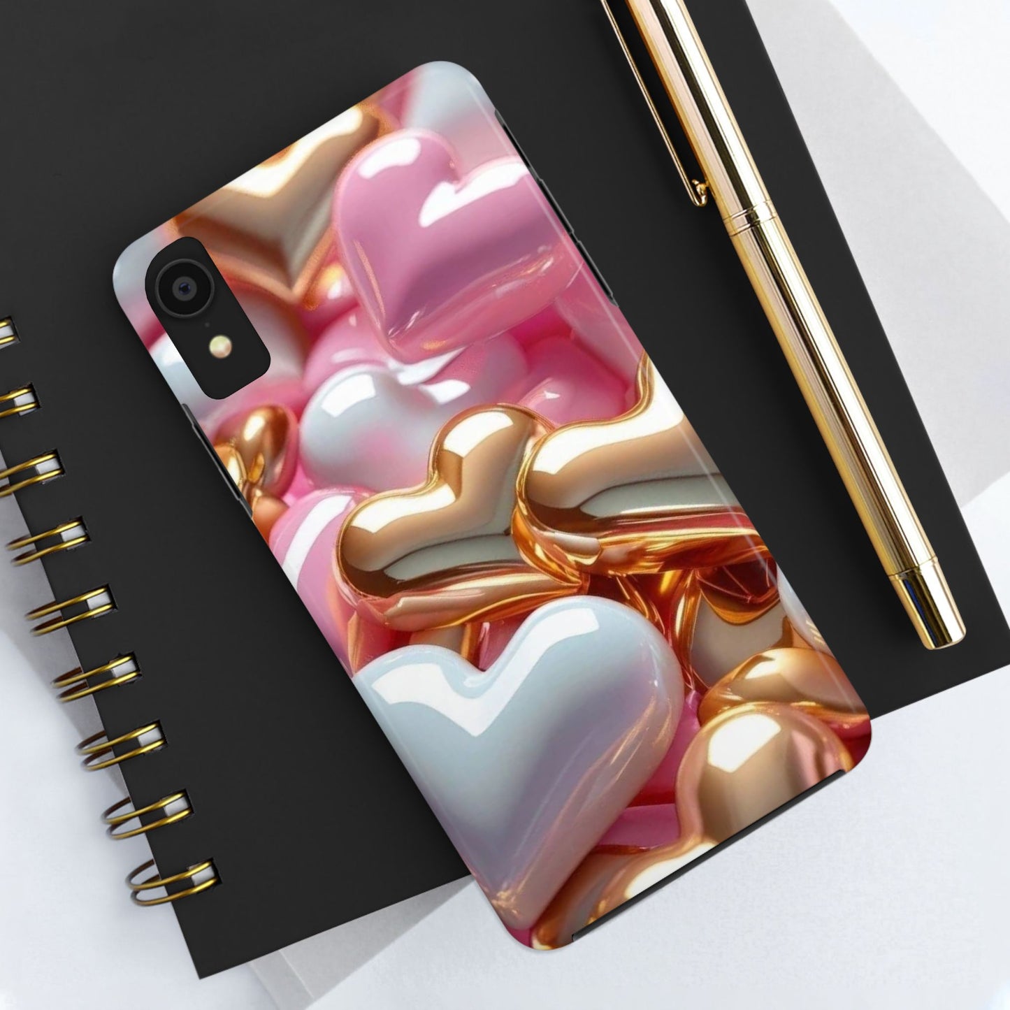 Heartfelt Tough Phone Cases - Colorful Protection for Love, Cute Gift for Valentine’s Day, Unique Phone Accessories, Stylish Heart [...]