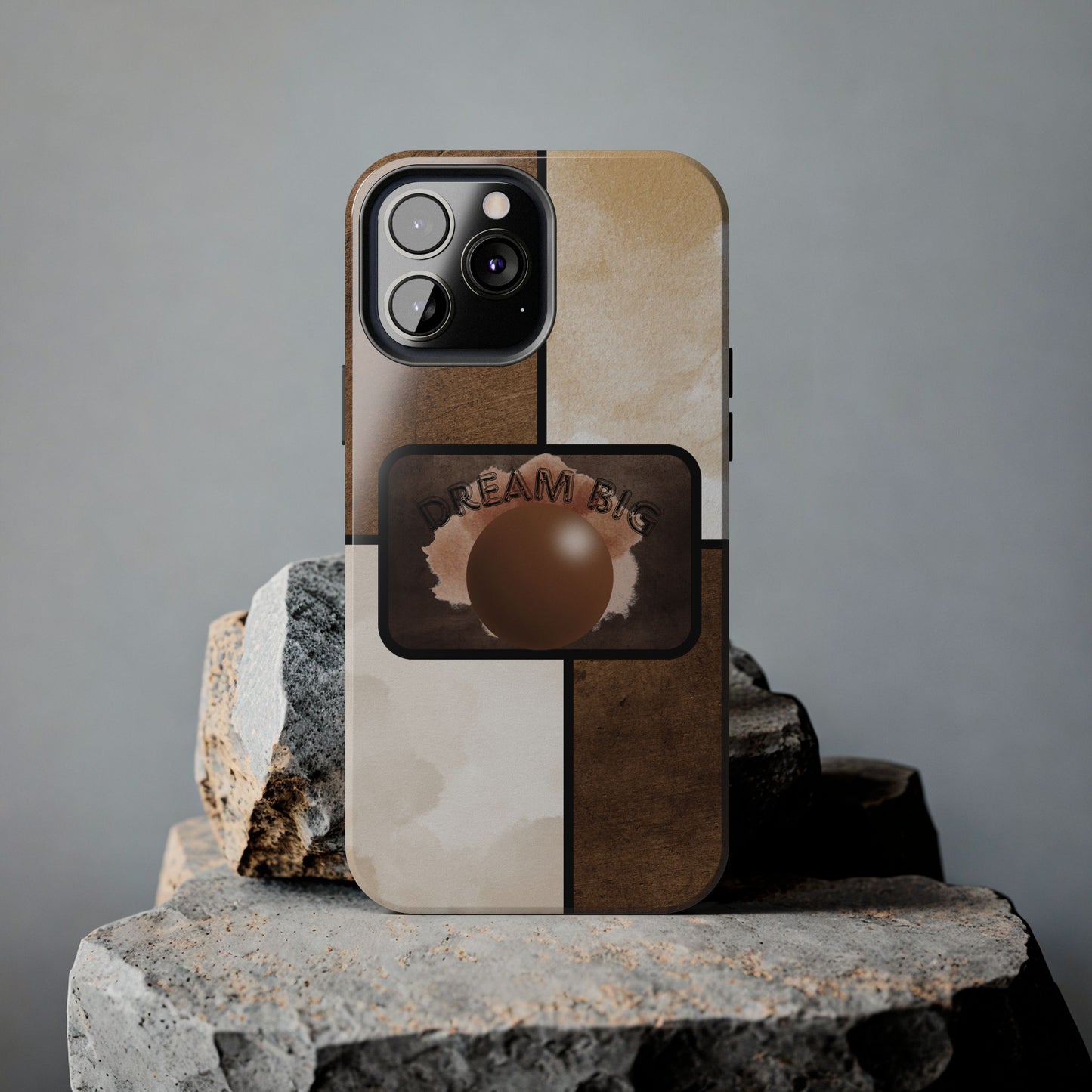 Dream Big Tough Phone Cases, Inspirational Gifts, Motivational Phone Cover, Durable Cases for Daily Use, Unique Phone Accessories