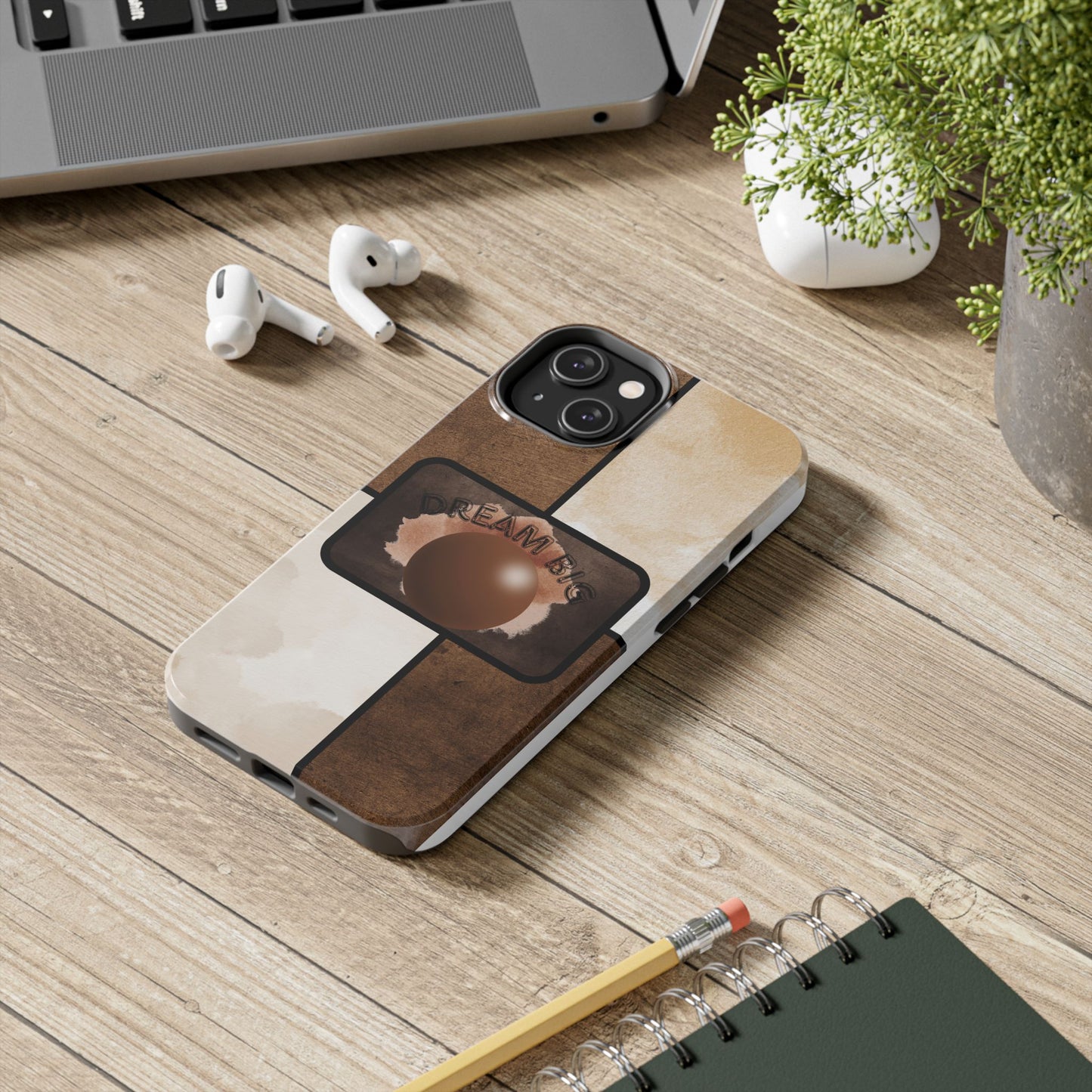 Dream Big Tough Phone Cases, Inspirational Gifts, Motivational Phone Cover, Durable Cases for Daily Use, Unique Phone Accessories