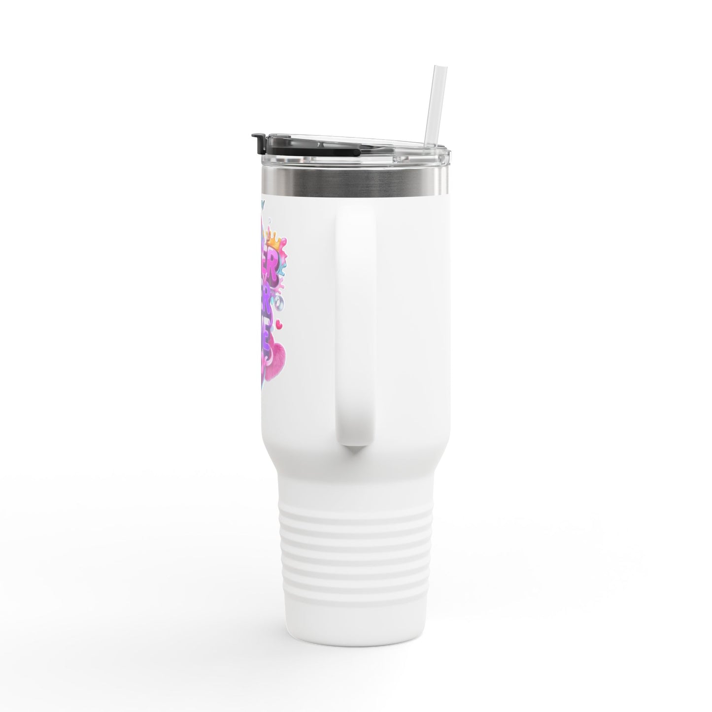 Motivational Insulated Travel Tumbler - 40oz