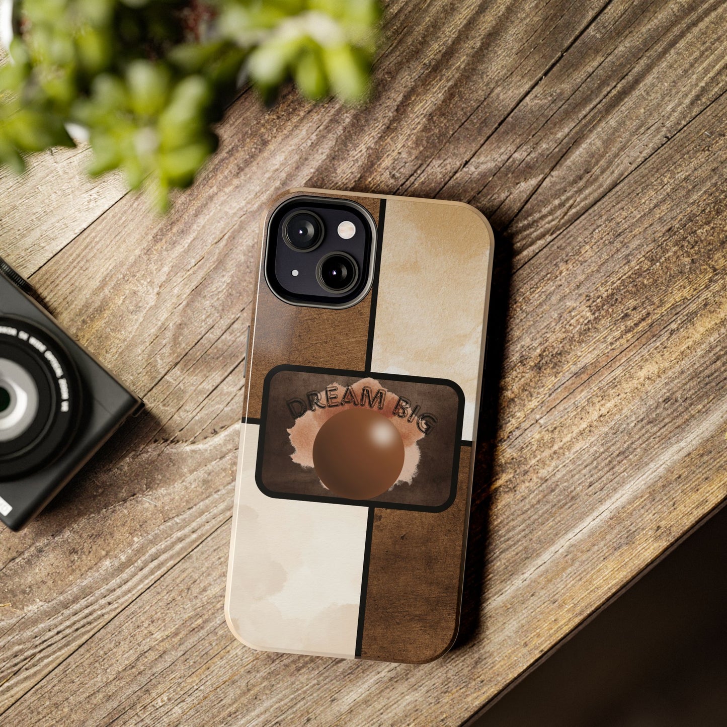 Dream Big Tough Phone Cases, Inspirational Gifts, Motivational Phone Cover, Durable Cases for Daily Use, Unique Phone Accessories