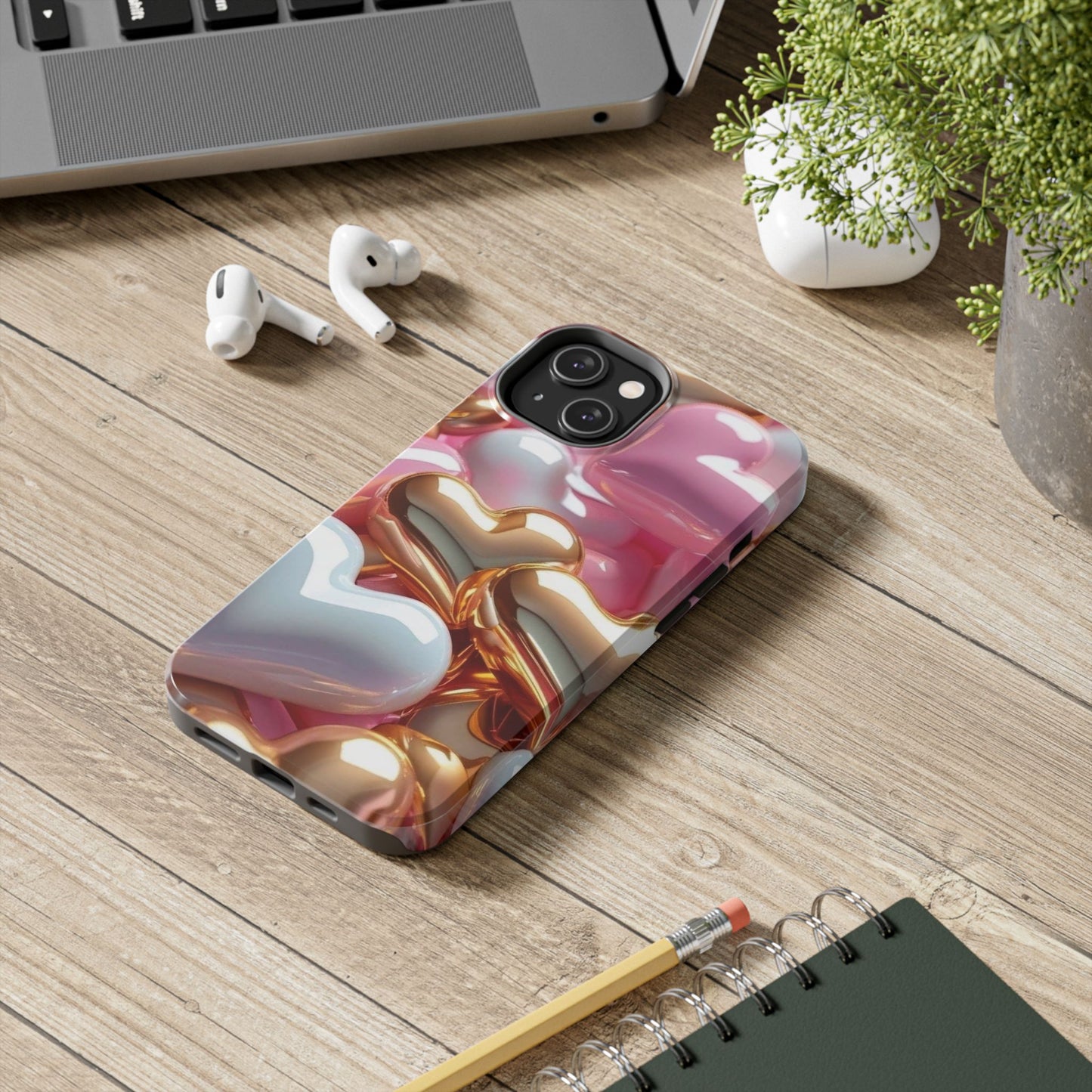 Heartfelt Tough Phone Cases - Colorful Protection for Love, Cute Gift for Valentine’s Day, Unique Phone Accessories, Stylish Heart [...]