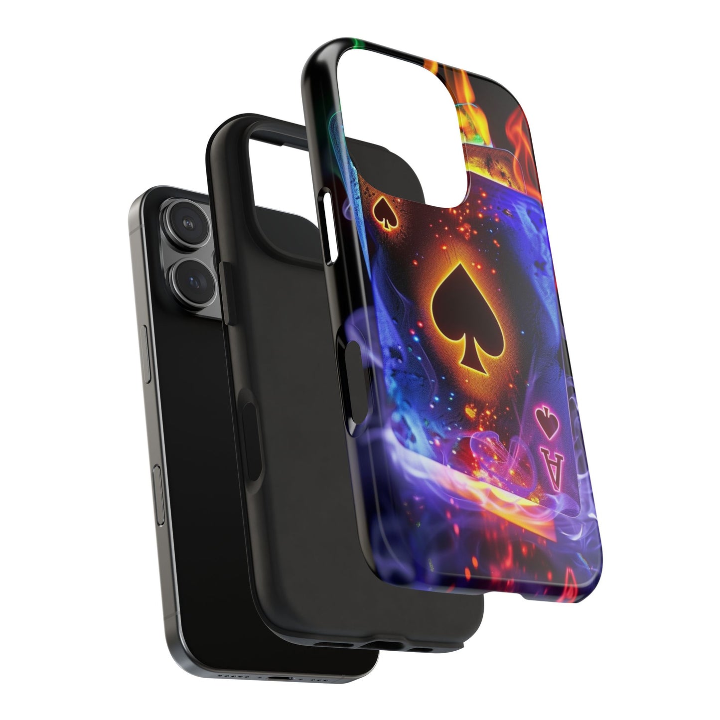 Ace of Spades Tough Phone Cases, Gaming Phone Cover, Gift for Gamers, Protective Case, Stylish Phone Accessory, Unique Phone Case | Iphone case
