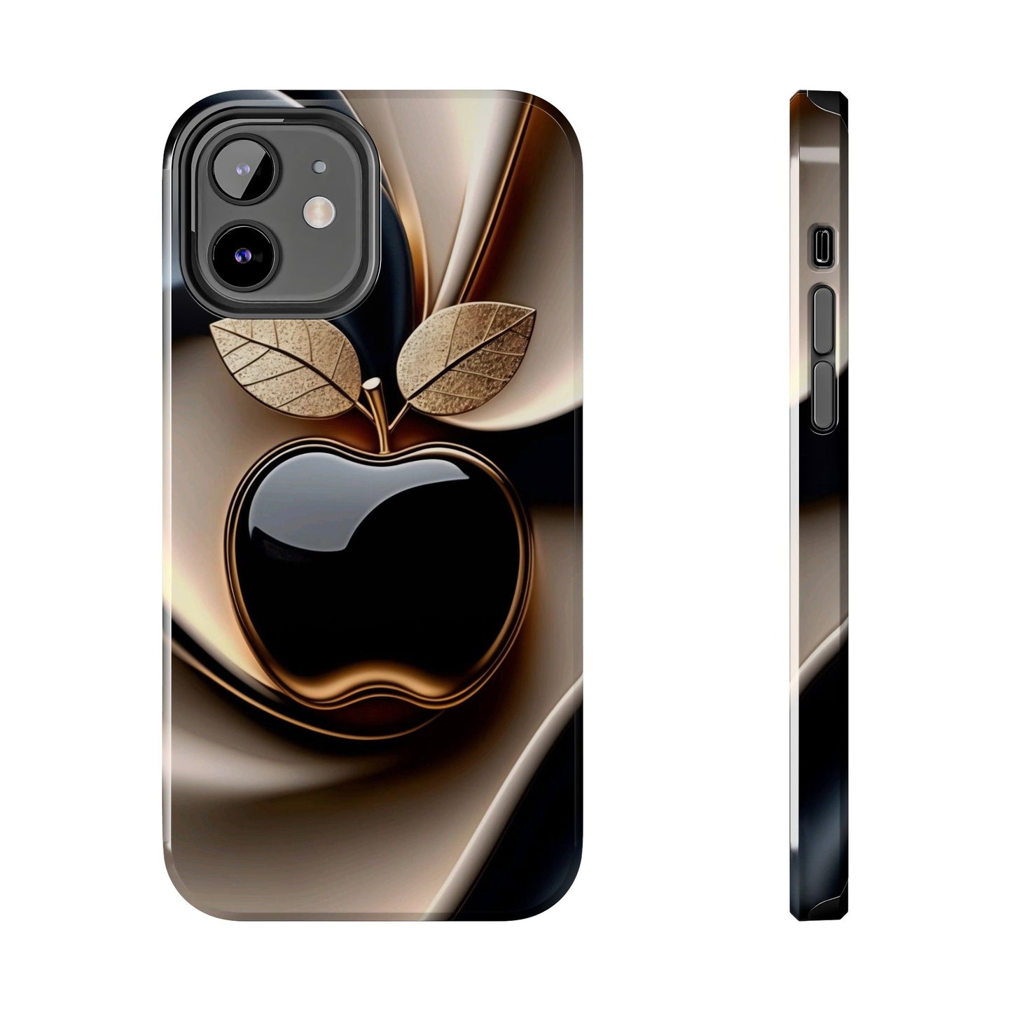 Sleek Apple-Inspired Tough Phone Cases, Stylish Smartphone Protection, Gift for Tech Lovers, Unique Phone Accessories | Iphone case