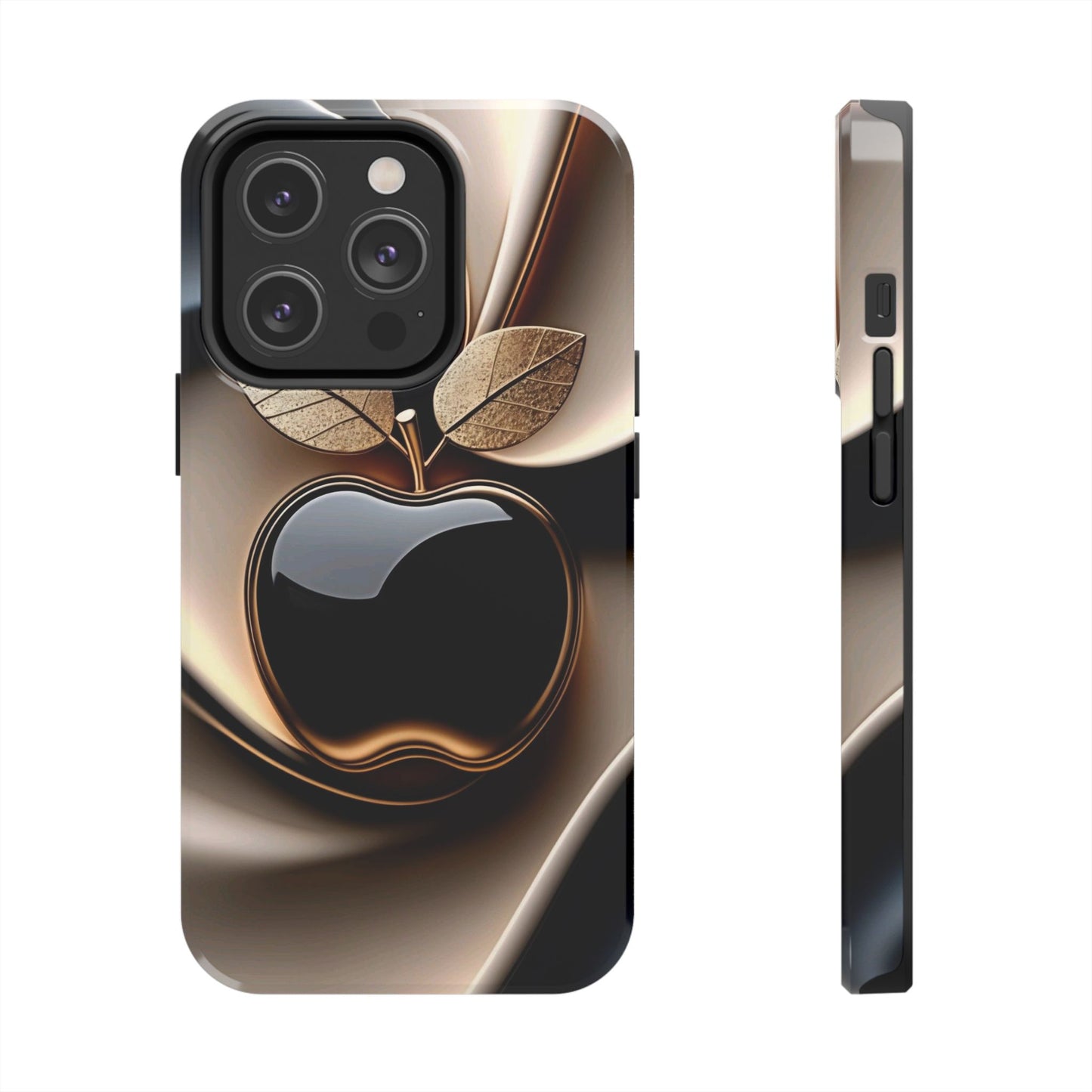 Sleek Apple-Inspired Tough Phone Cases, Stylish Smartphone Protection, Gift for Tech Lovers, Unique Phone Accessories | Iphone case