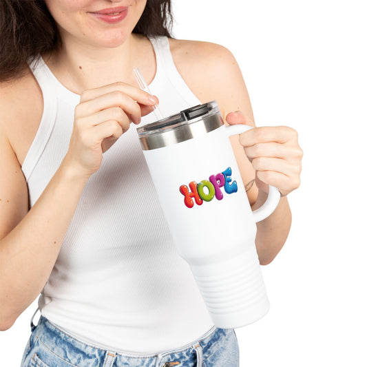 Colorful Hope Insulated Travel Tumbler | 40oz