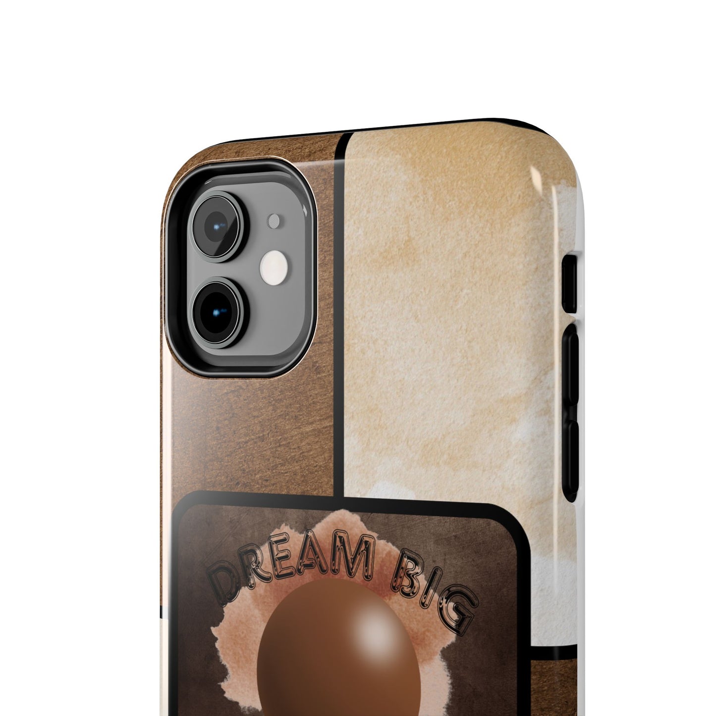 Dream Big Tough Phone Cases, Inspirational Gifts, Motivational Phone Cover, Durable Cases for Daily Use, Unique Phone Accessories