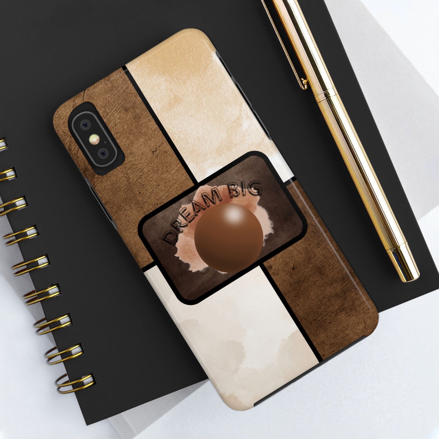 Dream Big Tough Phone Cases, Inspirational Gifts, Motivational Phone Cover, Durable Cases for Daily Use, Unique Phone Accessories