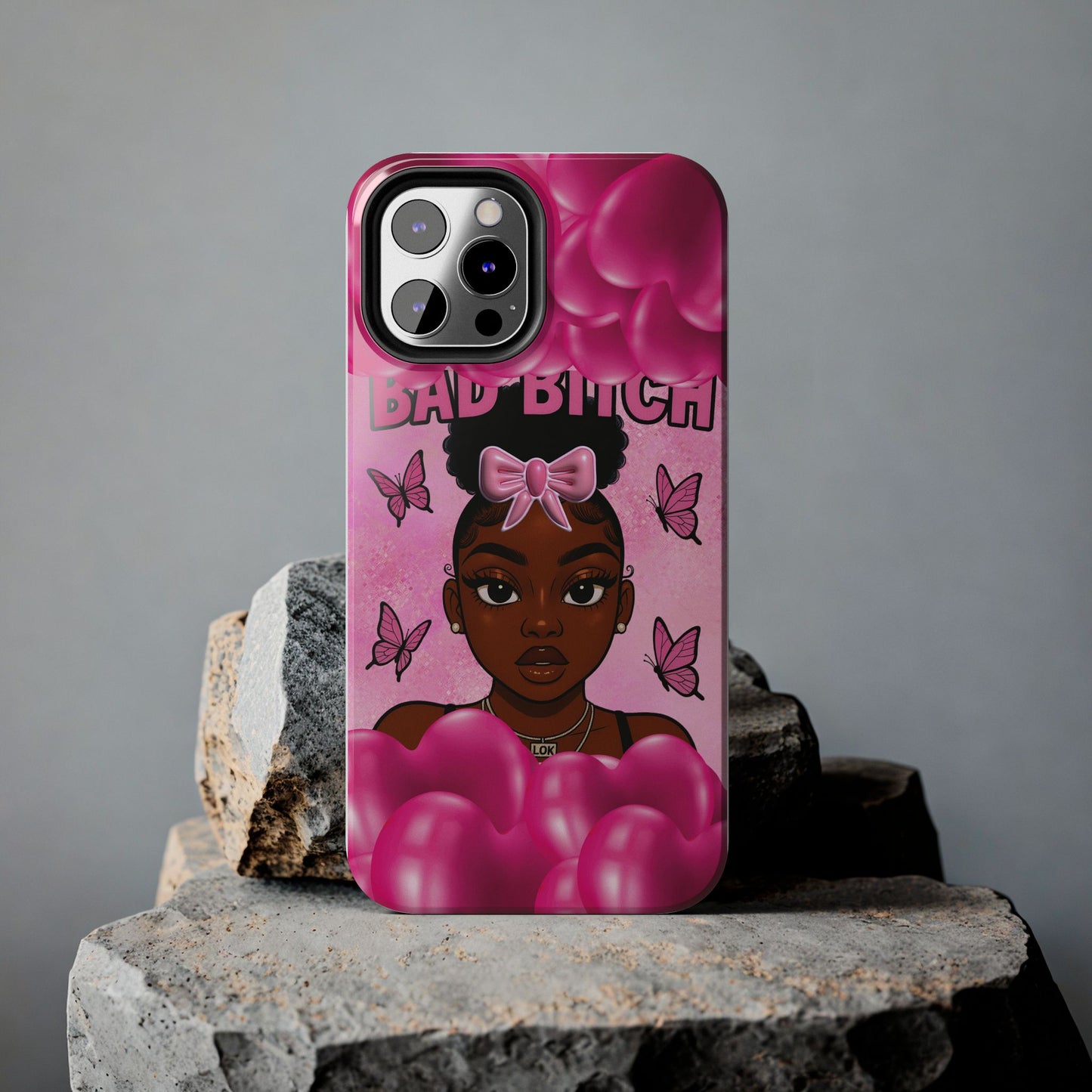 Bad Bitch Tough Phone Case - Stylish Protection for Trendsetters