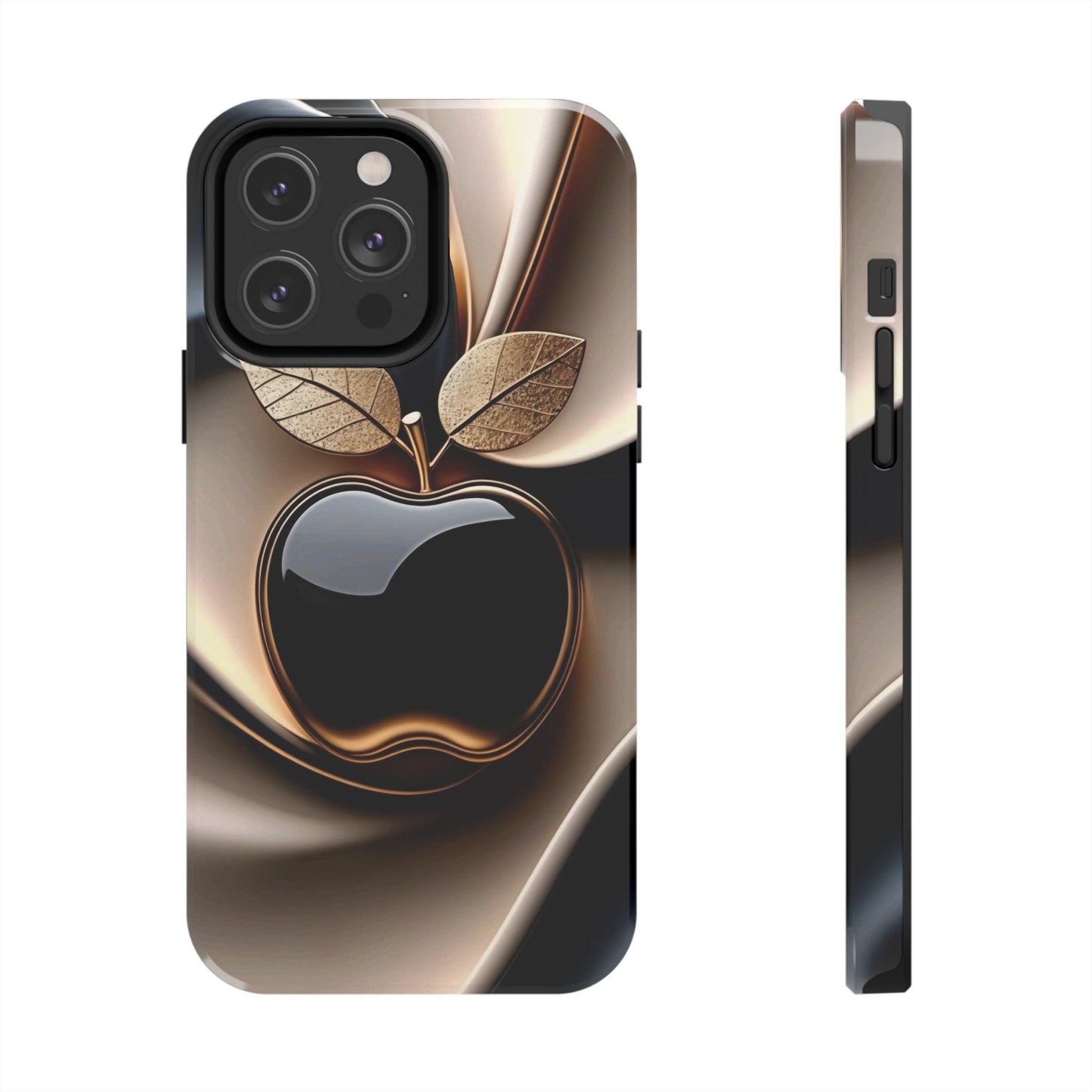 Sleek Apple-Inspired Tough Phone Cases, Stylish Smartphone Protection, Gift for Tech Lovers, Unique Phone Accessories | Iphone case