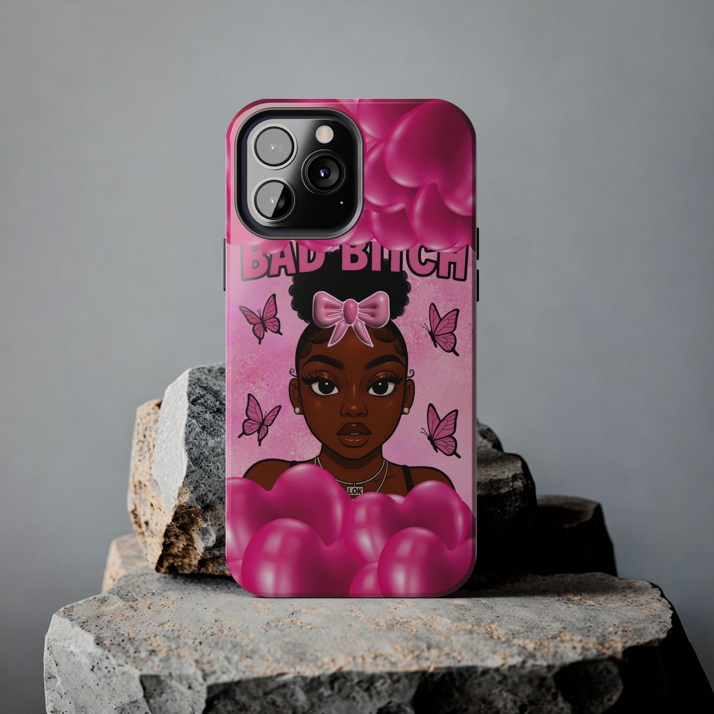 Bad Bitch Tough Phone Case - Stylish Protection for Trendsetters